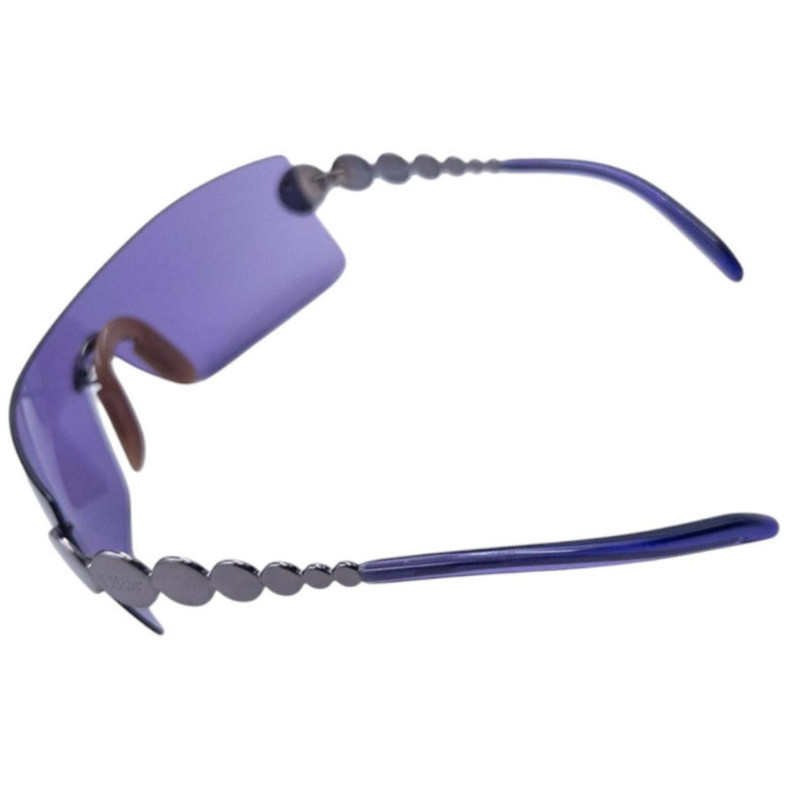 Dior Vintage Dior Shield Circle Frame Sunglasses Size ONE SIZE - 4 Thumbnail