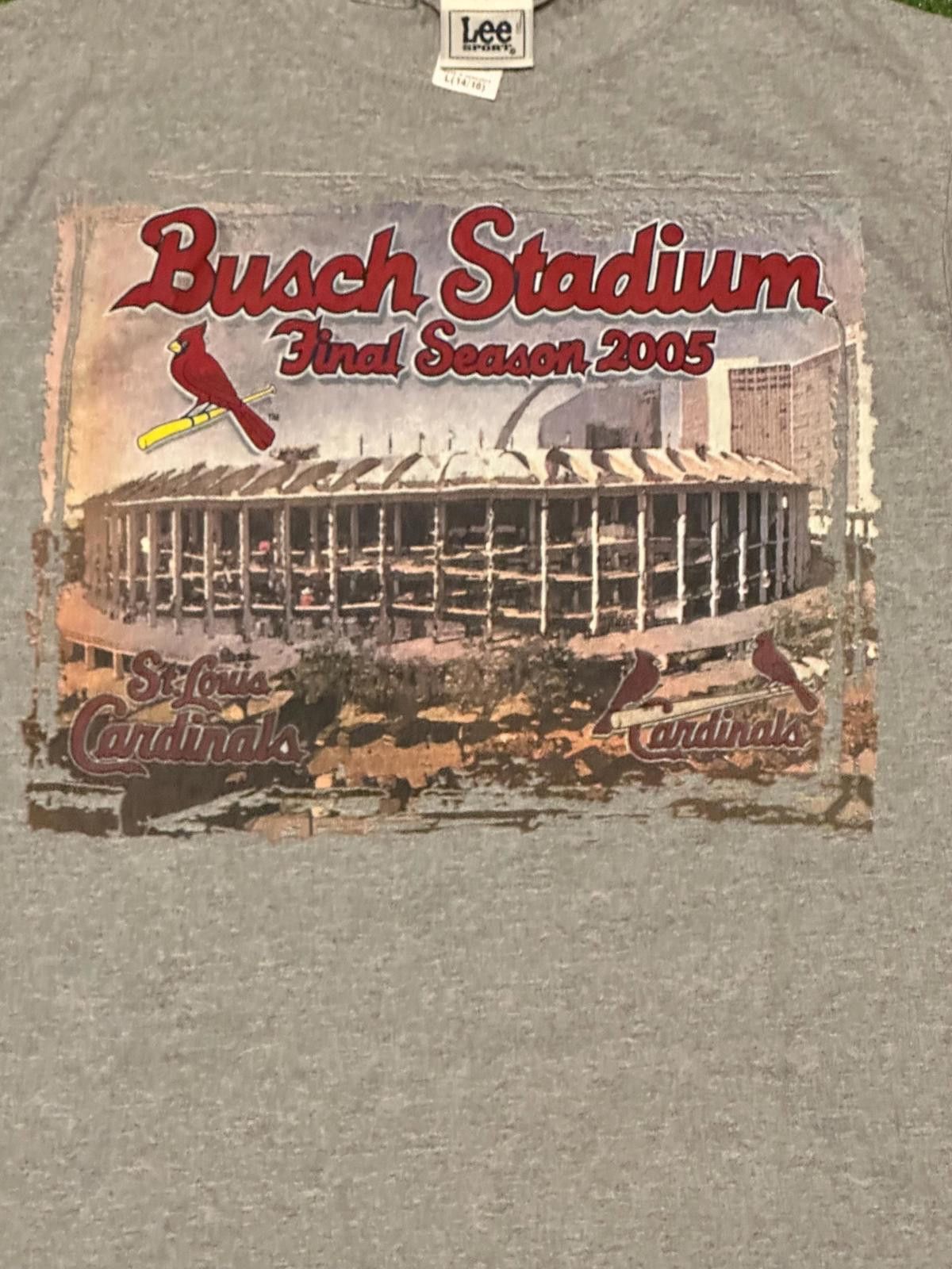 Lee Vintage Lee Busch Stadium Final Season 2005 Graphic T-Shirt Size ONE SIZE - 3 Thumbnail