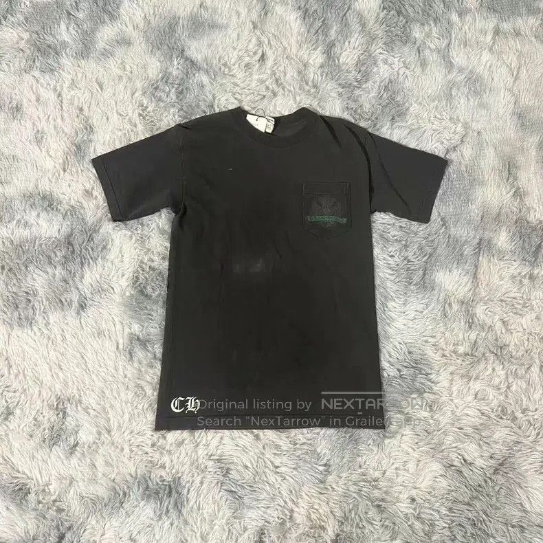 Chrome Hearts CHROME HEARTS Size M Sanskrit short sleeve T-shirt with nec Size US M / EU 48-50 / 2 - 3 Thumbnail