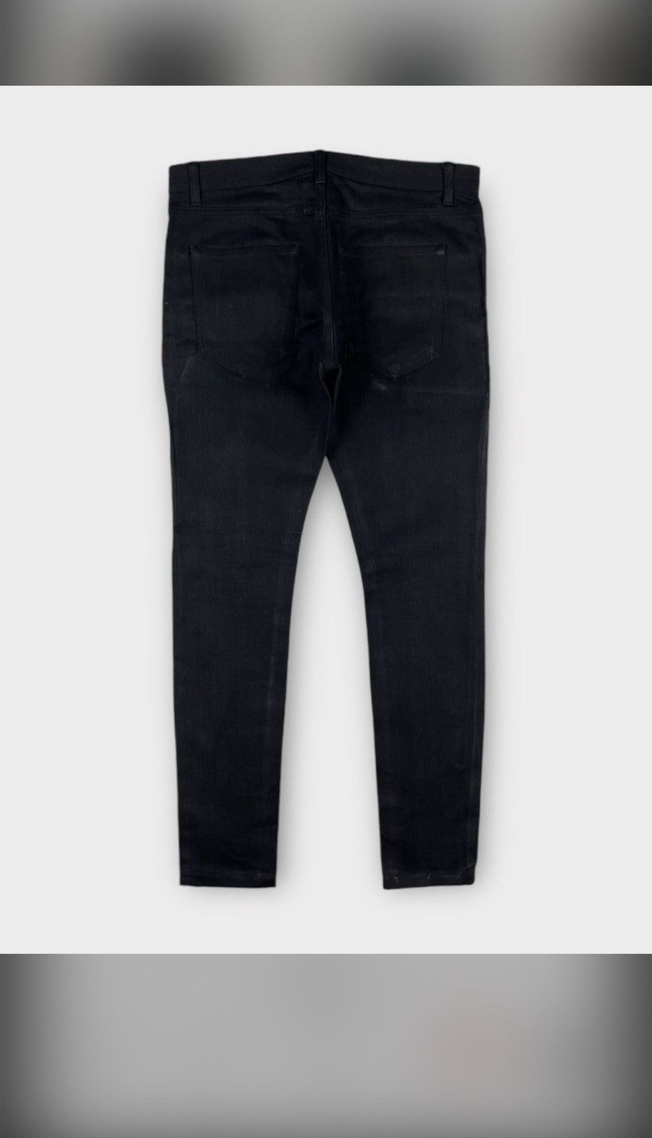 Saint Laurent Paris FW13- black D01 skinny denim by hedi slimane Size US 32 / EU 48 - 2 Thumbnail