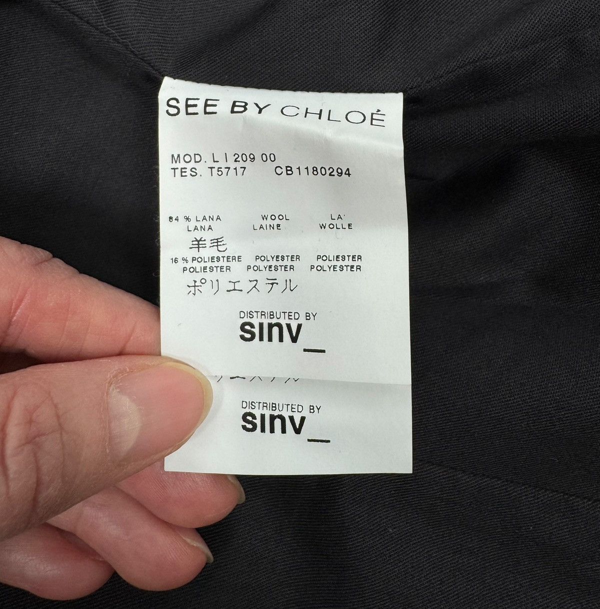 See by Chloe See By Chloe Lana Wool Blazer Jacket size US10 IT46 Size L / US 10 / IT 46 - 15 Thumbnail