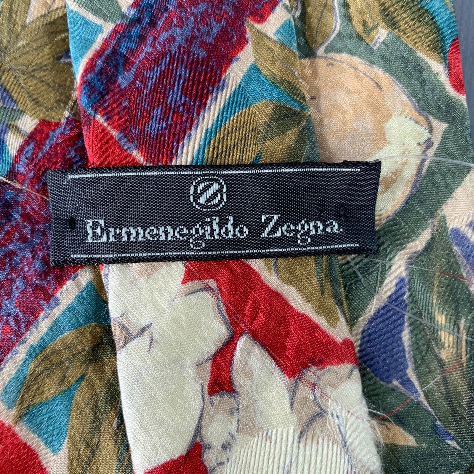 Ermenegildo Zegna ERMENEGILDO ZEGNA Multi Color Floral Silk Tie Size ONE SIZE - 3 Thumbnail