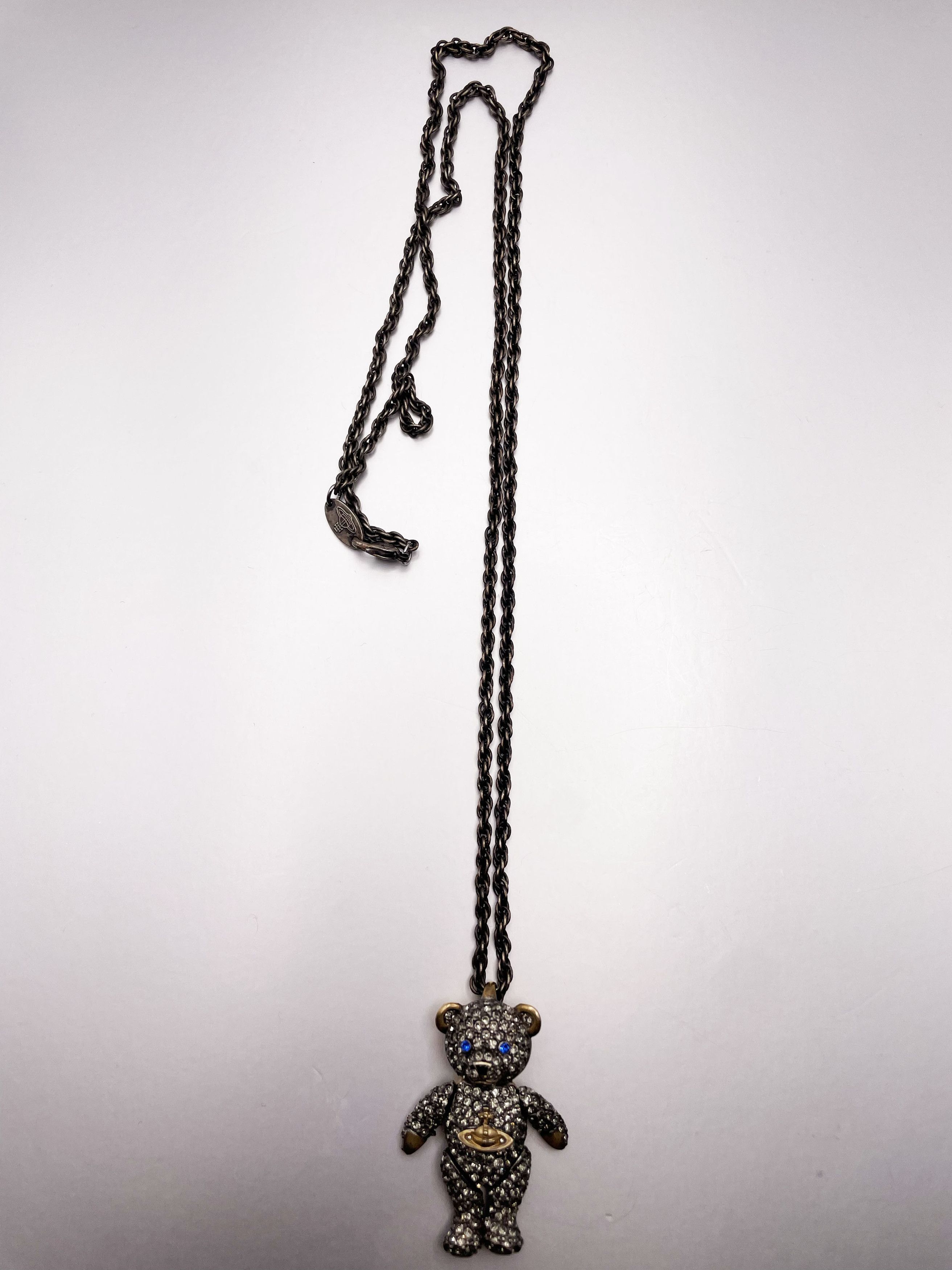 Vivienne Westwood Teddy Bear Orb Necklace Size ONE SIZE - 3 Thumbnail