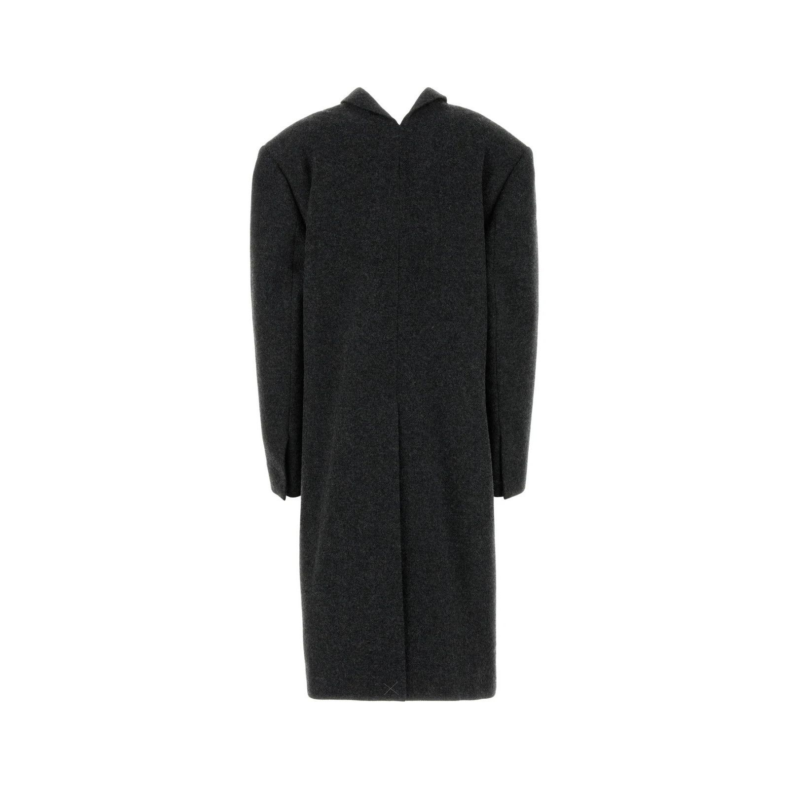 Prada PRADA Slate Wool Coat New & Authentic (Women's size:40;) Size S / US 4 / IT 40 - 2 Thumbnail