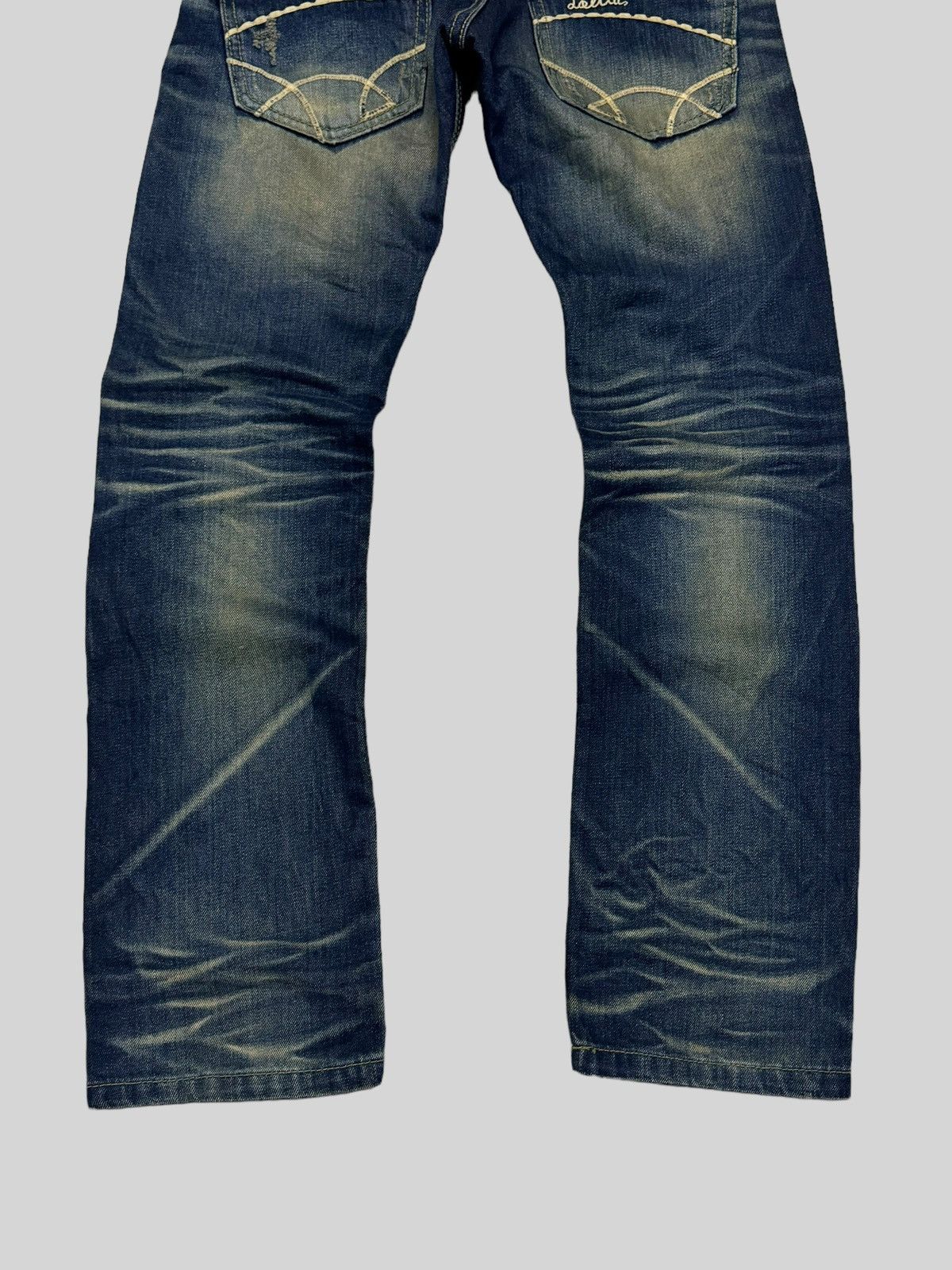 LOLITA JEANS MUDWASH ACID WASH DENIM JEANS