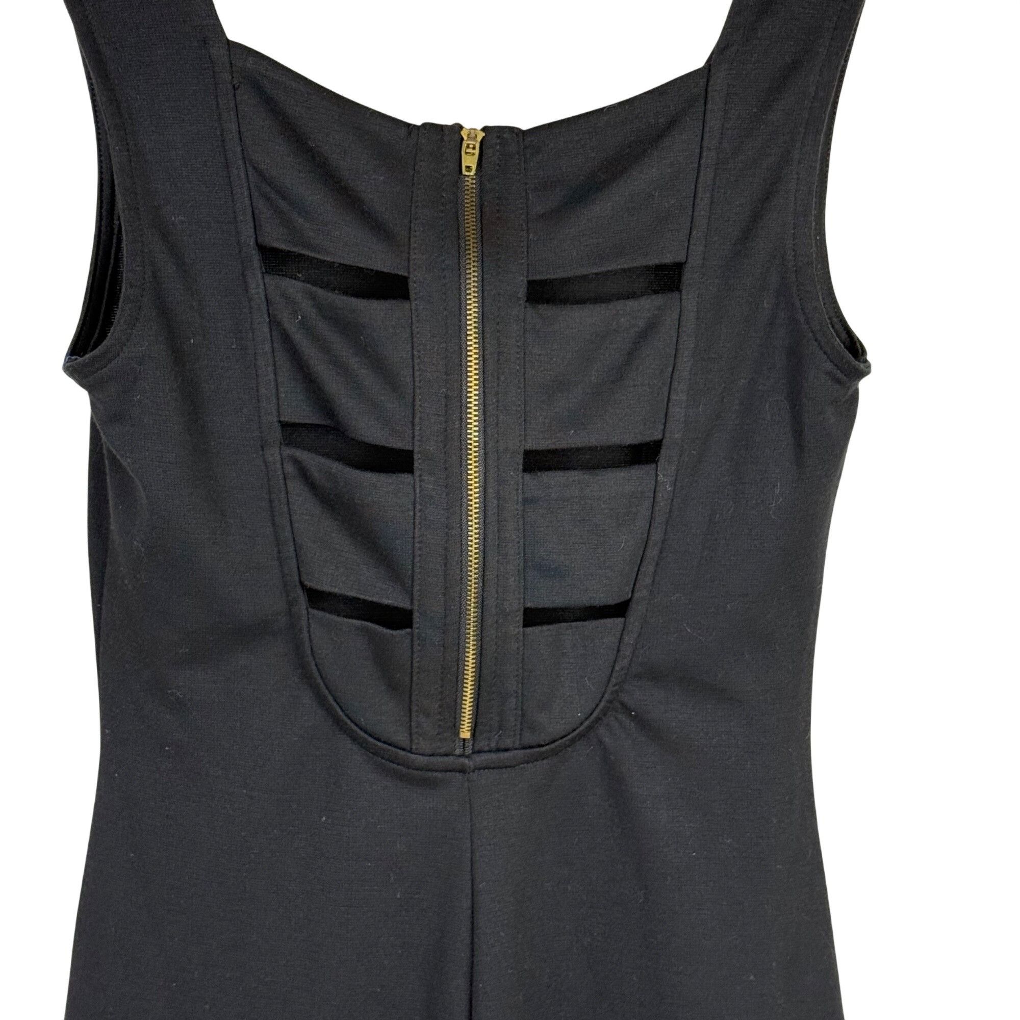 Other Max Studio Black Bodycon Sleeveless Mini Dress Cut-Outs at B Size S / US 4 / IT 40 - 4 Thumbnail