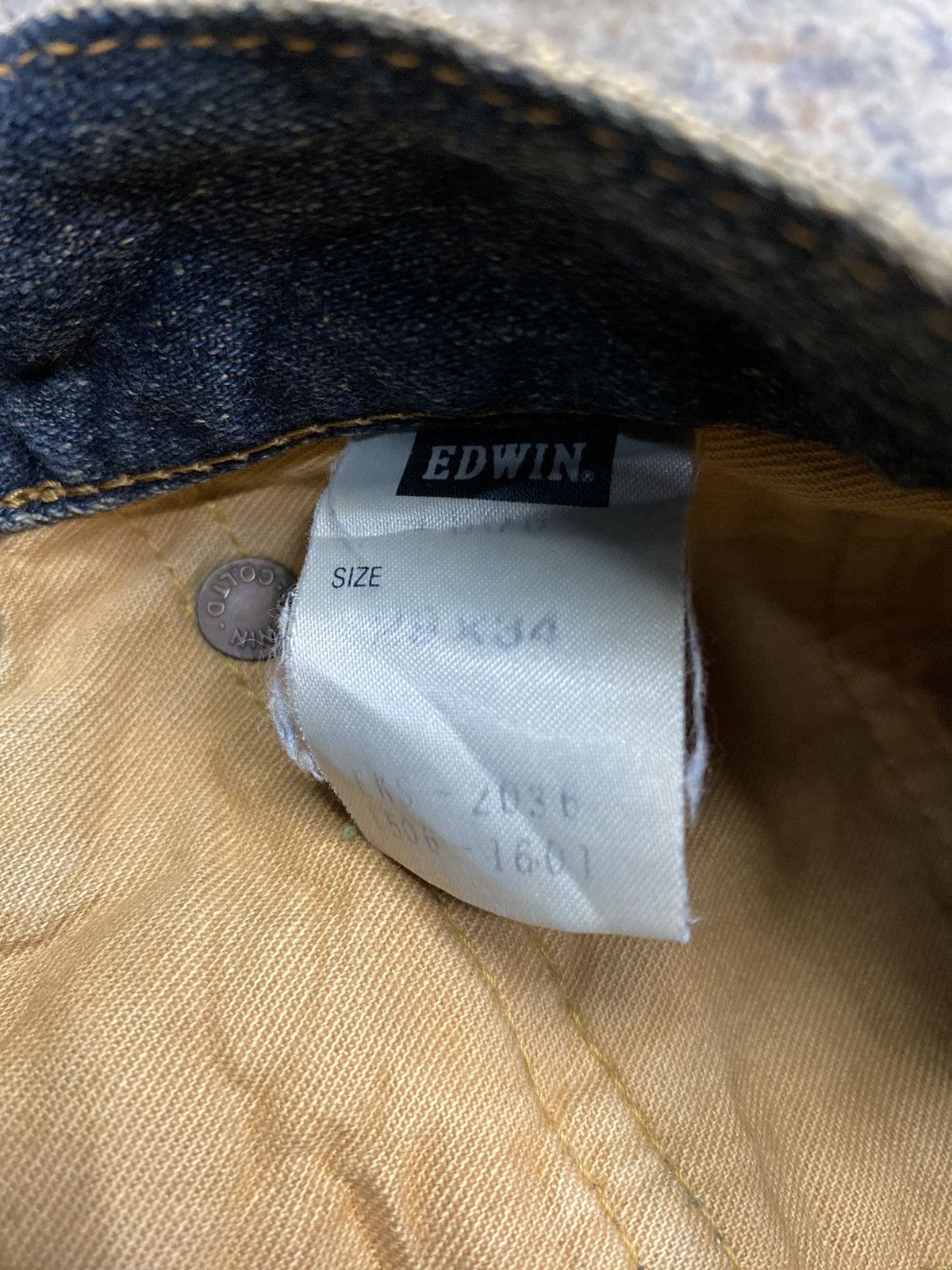 Edwin × If Six Was Nine vintage edwin selvedge 505z mudwash jeans pant Size US 29 - 11 Thumbnail