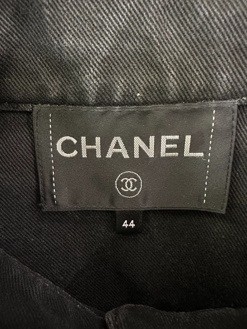 Chanel Chanel 22C sunflower graffiti to make old denim jackets Size M / US 6-8 / IT 42-44 - 8 Thumbnail