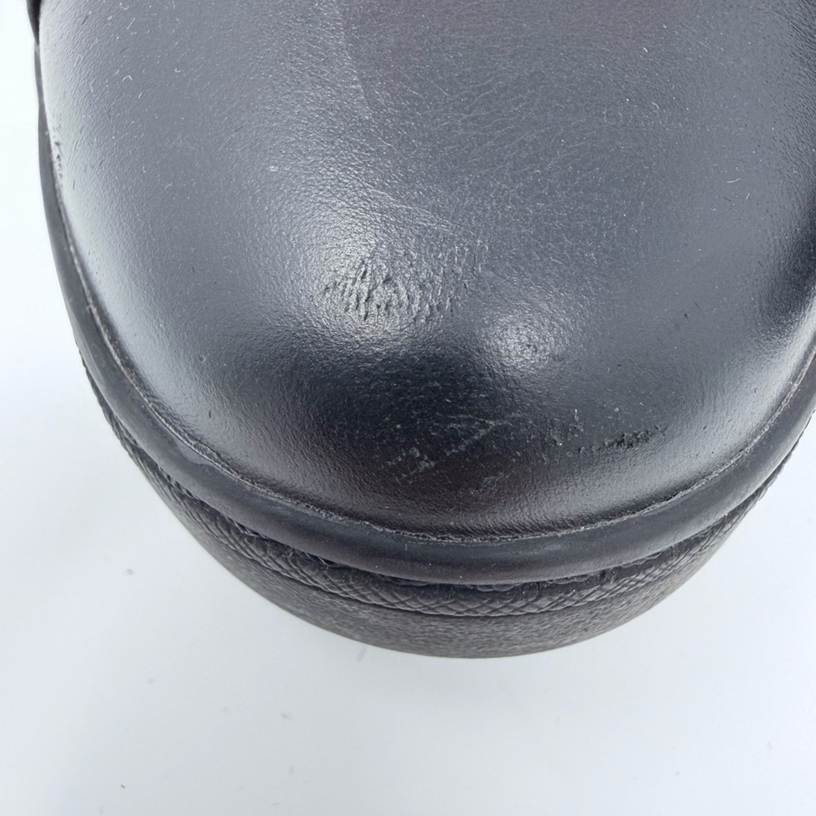 Prada Prada Black Leather Sneakers size S Size US 8 / IT 38 - 2 Thumbnail