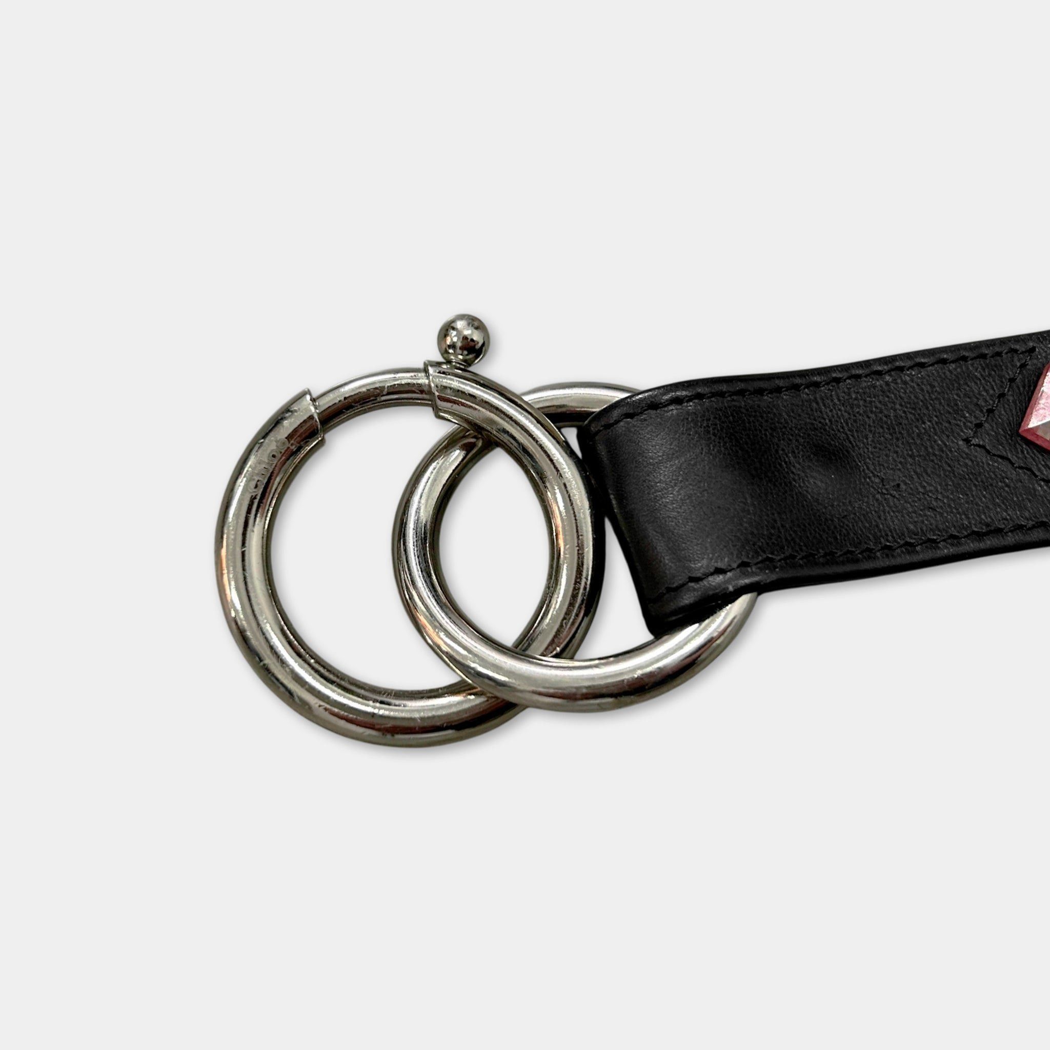 Other 2000's Chloé Beaded Crystal Leather Belt Size ONE SIZE - 4 Thumbnail