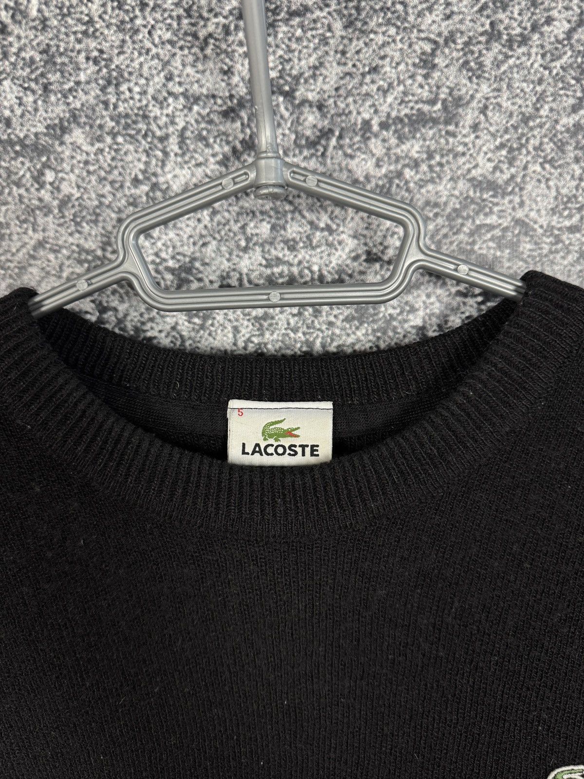 Lacoste Men’s Lacoste Crewneck Wool Sweater Pullover Vintage Size 5 Size US L / EU 52-54 / 3 - 8 Thumbnail