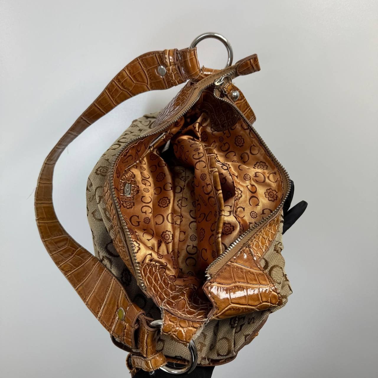 Other Gussaci Y2K Mini Shoulder Bag Brown Womens Size ONE SIZE - 10 Thumbnail