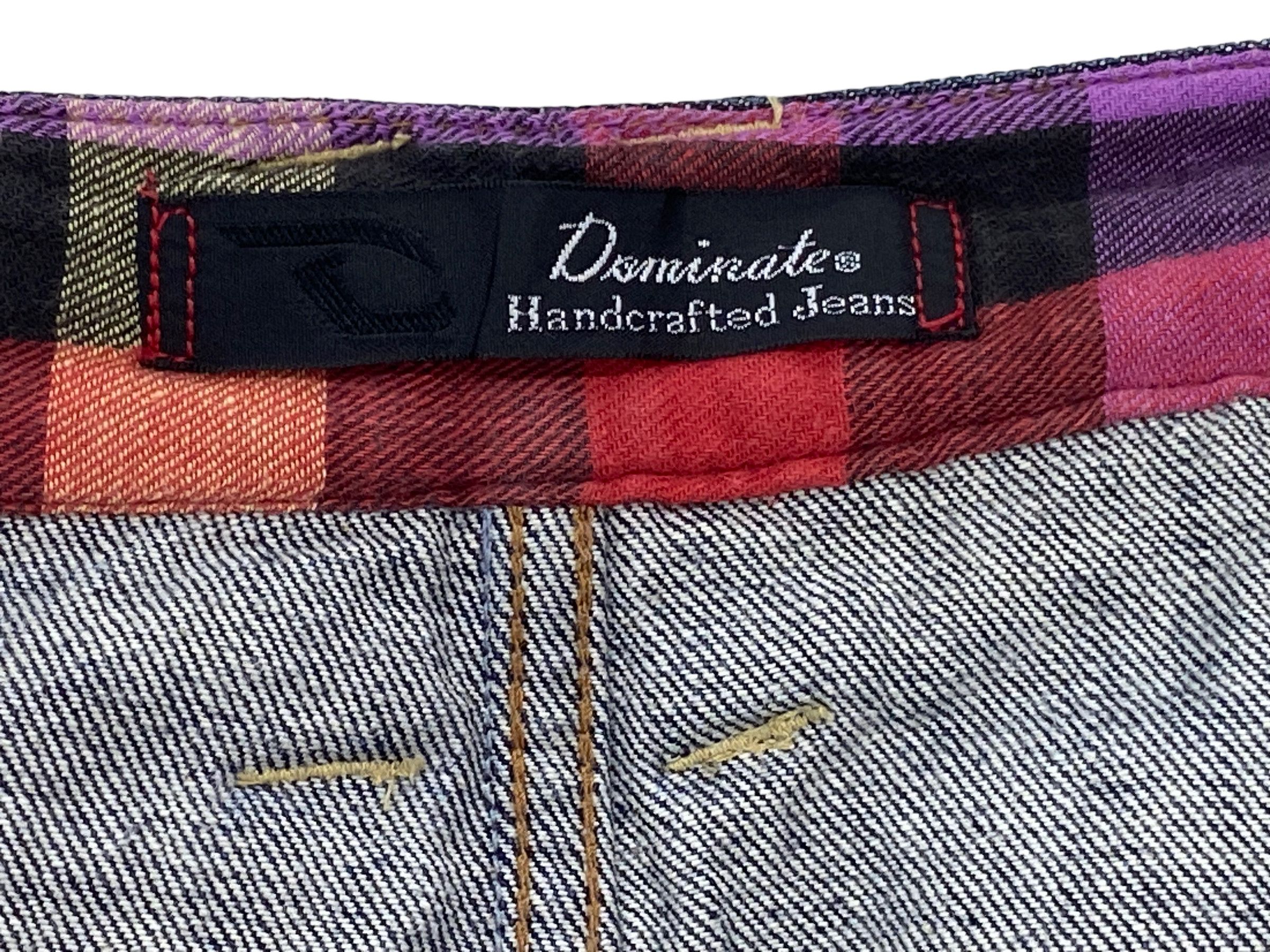 Japanese Brand Dominates Jeans Double Waist Jeans Japanese Jeans Size US 31 - 10 Thumbnail