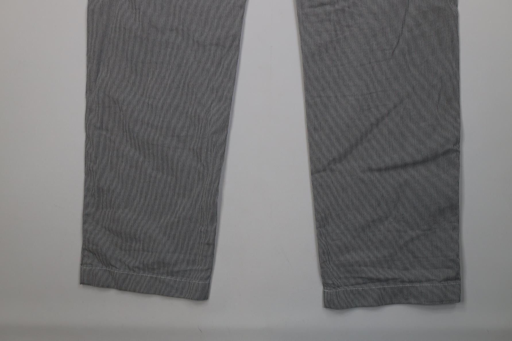 J.Crew Vintage Y2K J Crew Pinstriped Straight Leg Chino Pants Size US 33 - 13 Thumbnail