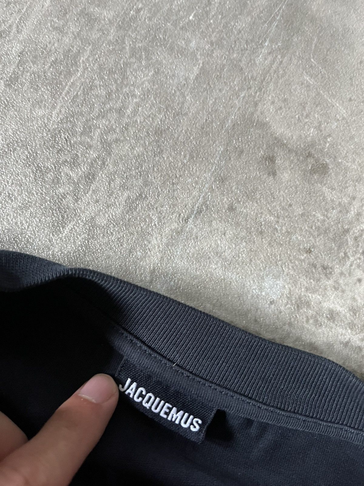 Jacquemus Jacquemus navy long sleeve big logo Size US M / EU 48-50 / 2 - 6 Thumbnail