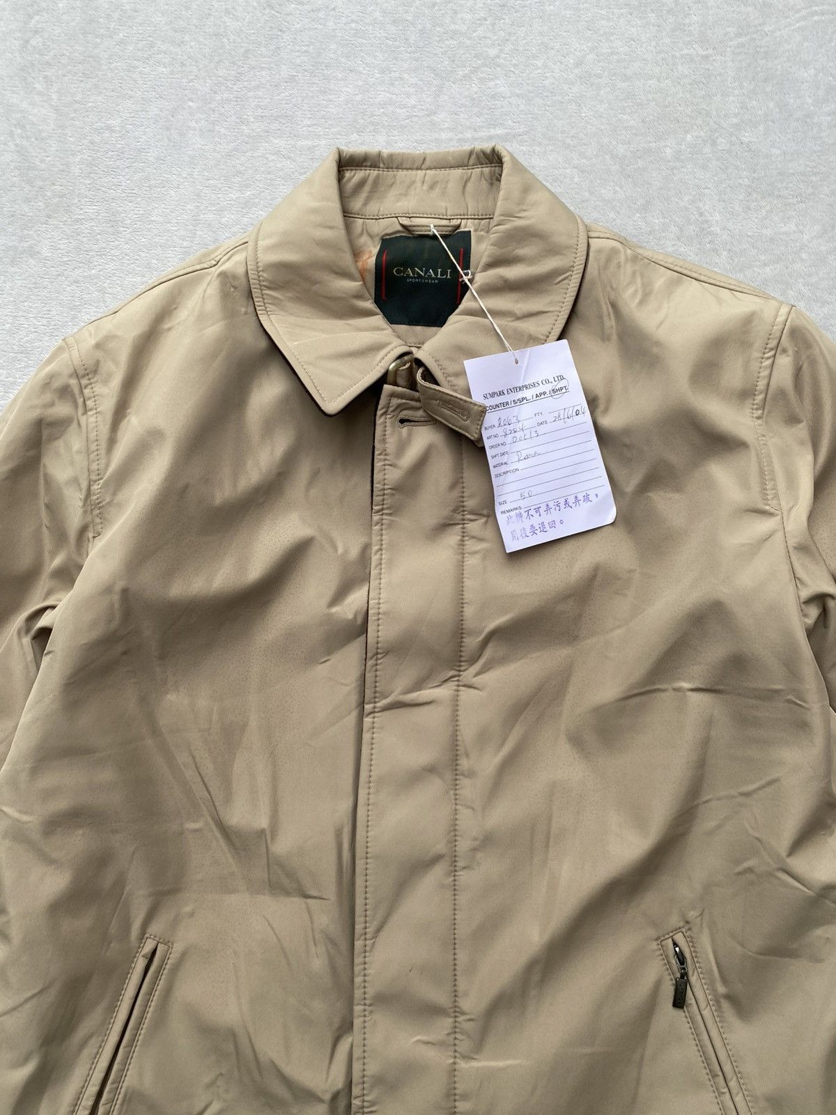 Canali Canali Overcoat with Cashmere Lining Size US L / EU 52-54 / 3 - 4 Thumbnail