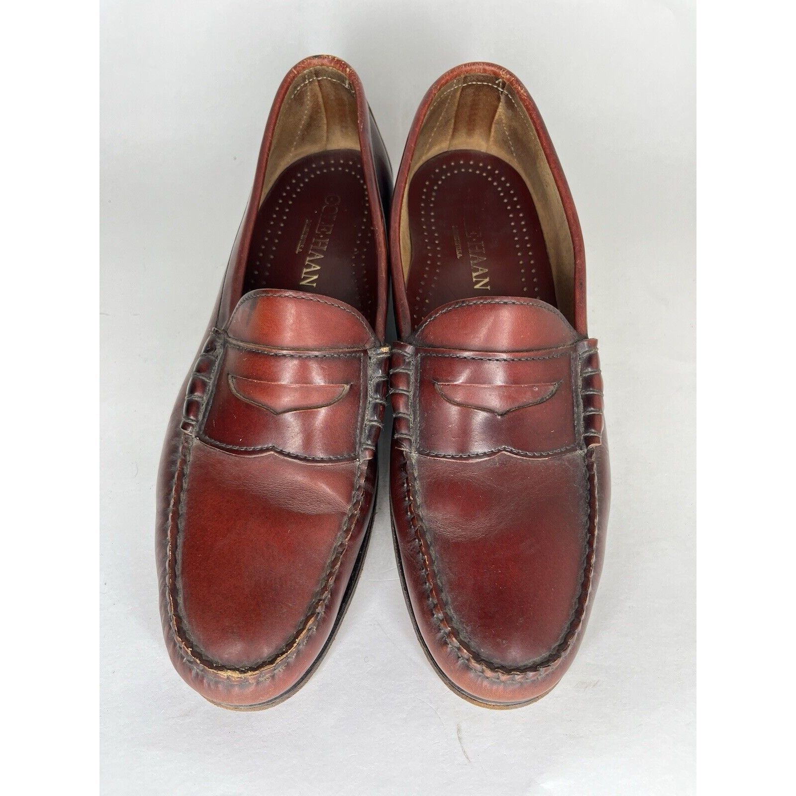 cole haan burgundy dress shoes Cole Haan Men's Pinch Tassel Burgundy 10 EEE