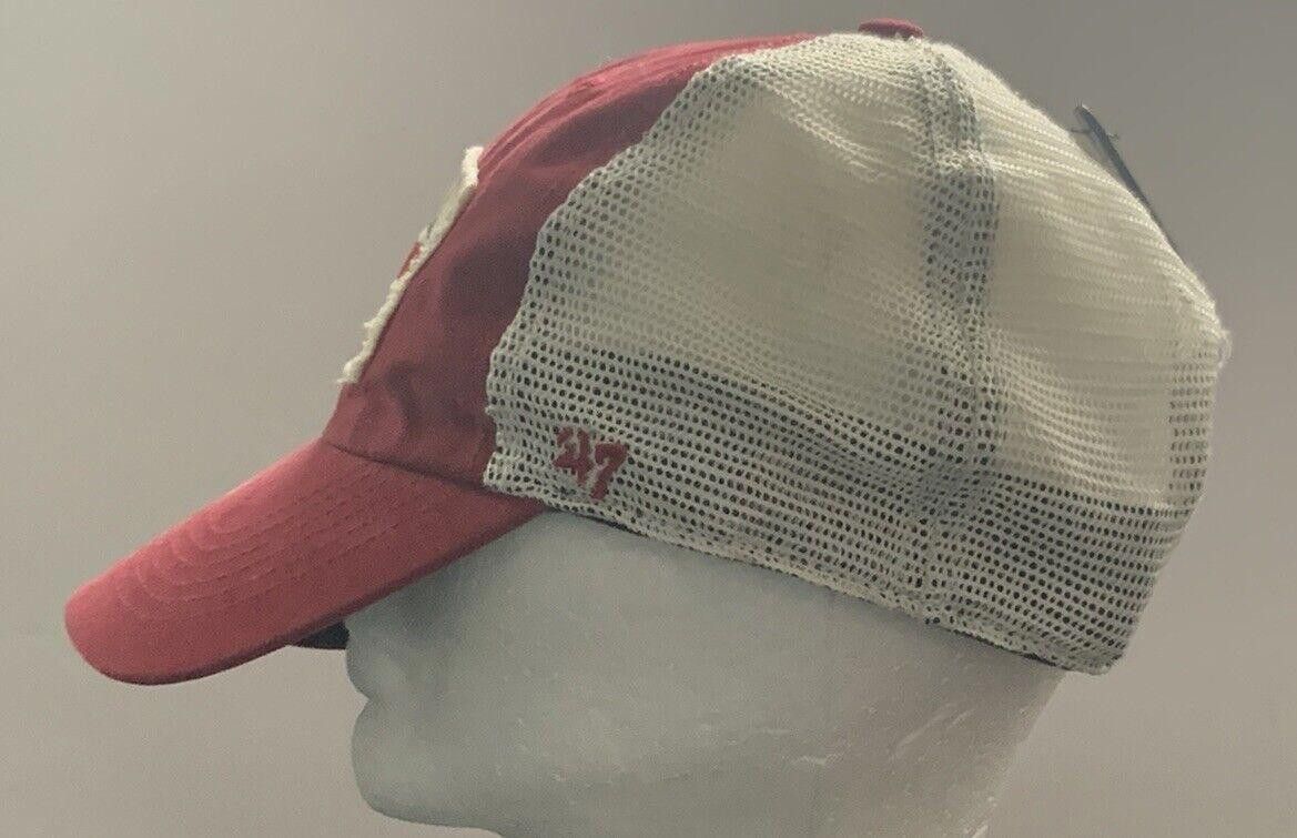 47 Brand NWT Alabama Roll Tide Hat Cap Red Adjustable Strapback Size ONE SIZE - 2 Thumbnail