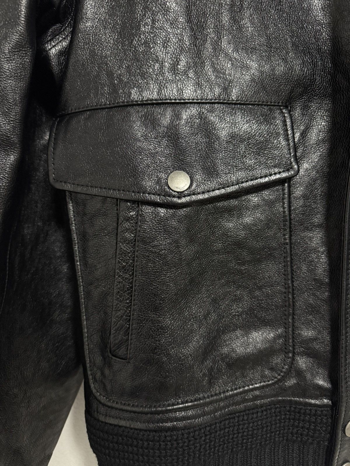 Saint Laurent Paris Leather Aviator Jacket Size US M / EU 48-50 / 2 - 4 Thumbnail