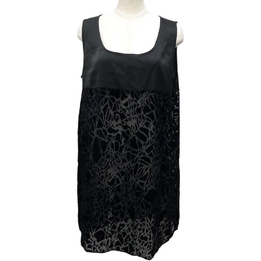 Jean Paul Gaultier Jean Paul Gaultier Femme Velvet Lace Dress Size L / US 10 / IT 46 - 1 Thumbnail