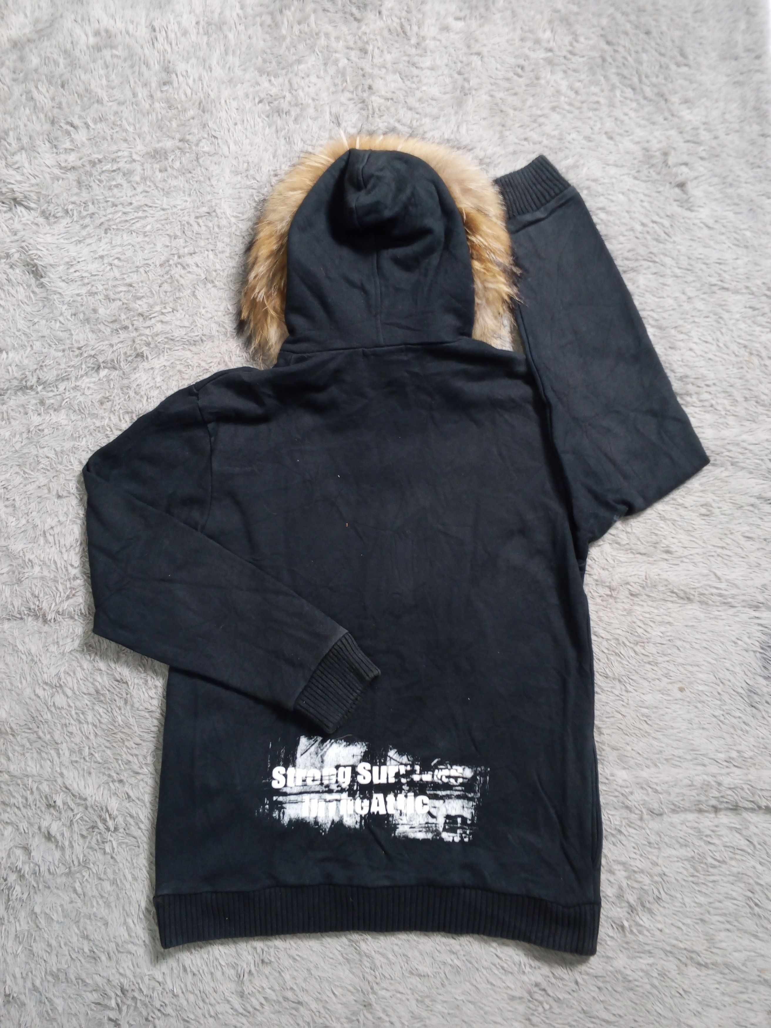 In The Attic In The Attic Japan Y2k Faux Fur Hoodie Size US M / EU 48-50 / 2 - 4 Thumbnail