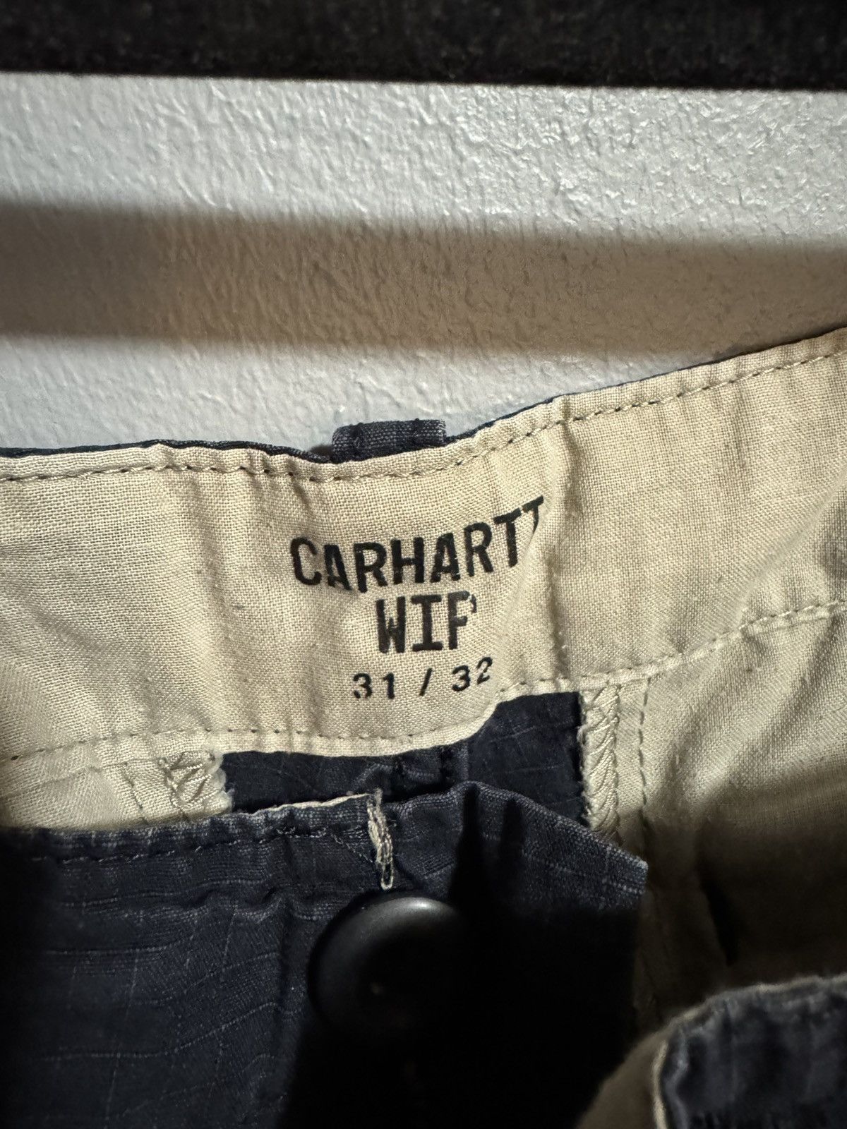 Carhartt Carhartt WIP Navy Ripstop Cargo Pants Size US 31 - 3 Thumbnail