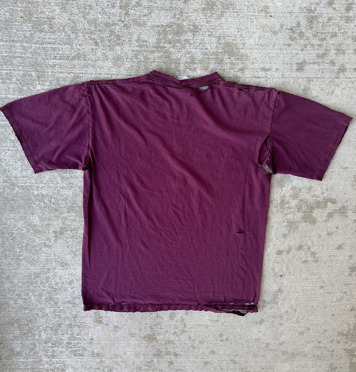 Vintage Y2K Thrashed Faded MIT Tee Shirt Size US L / EU 52-54 / 3 - 9 Thumbnail