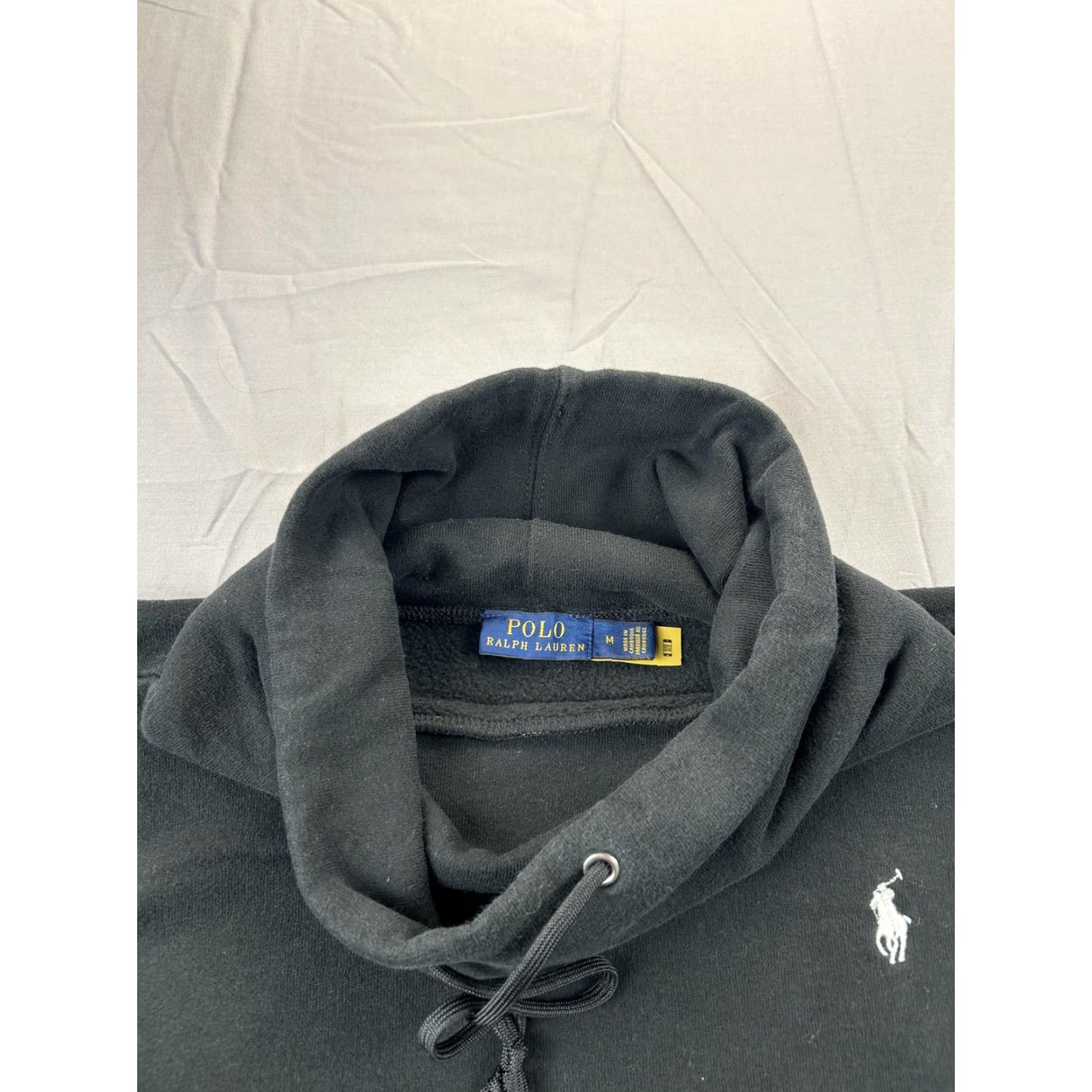 Polo Ralph Lauren Polo Ralph Lauren Sweatshirt Womens Medium Black Cowl Neck Pullover Sweatshirt Size M / US 6-8 / IT 42-44 - 3 Thumbnail