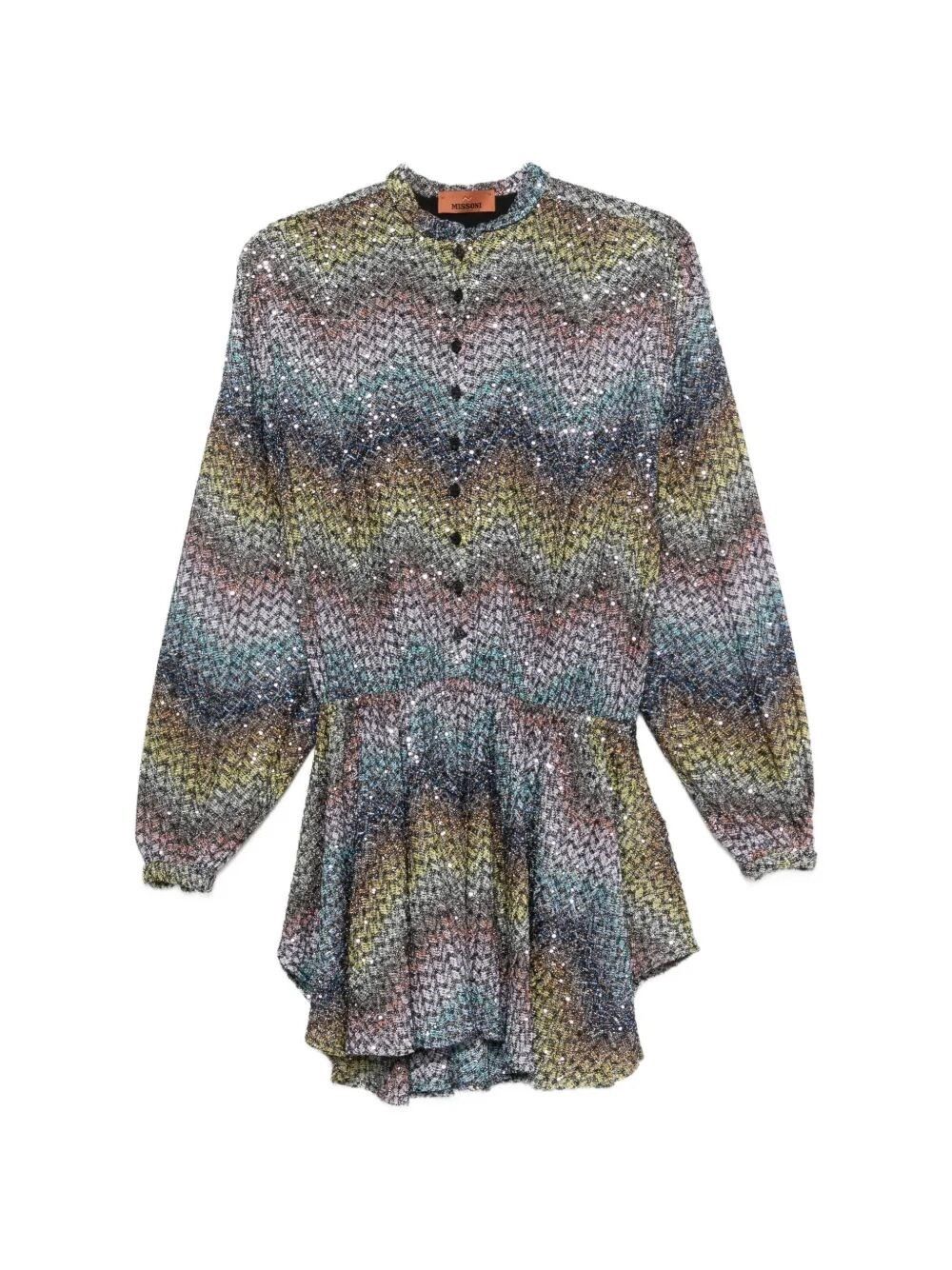Missoni `Caperdoni` Short Dress Size M / US 6-8 / IT 42-44 - 1 Thumbnail