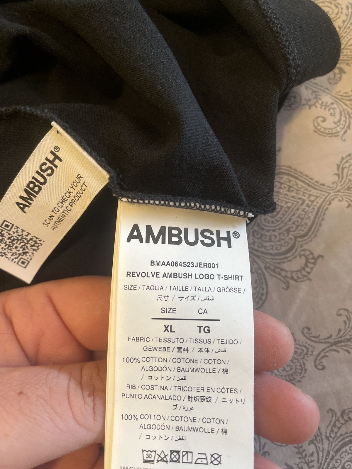 Ambush Design BNWT Ambush exclusive workshop revolve logo T-shirt Size US XL / EU 56 / 4 - 7 Thumbnail