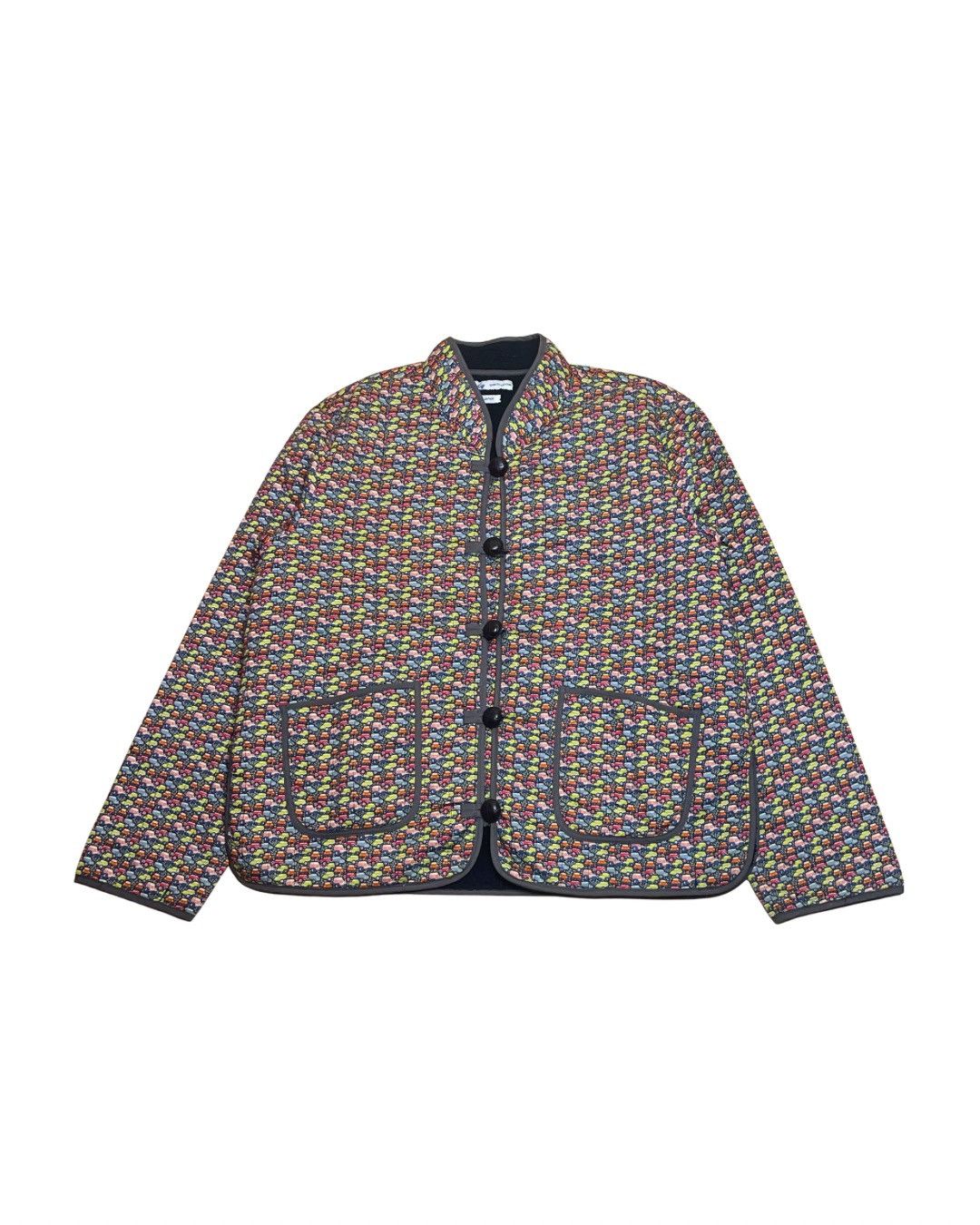 Angel Blue Angel Blue Japan AllOver Micro Print Quilted Jacket Harajuku Size M / US 6-8 / IT 42-44 - 2 Thumbnail