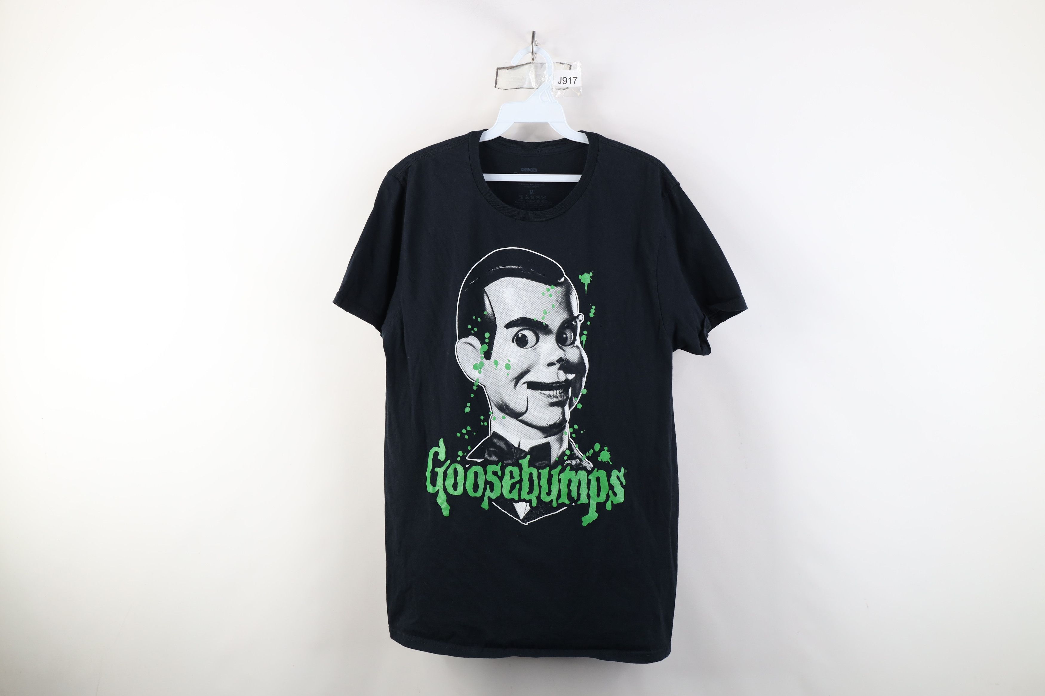 Vintage Vintage Y2K Goosebumps Spell Out Dummy Doll T-Shirt Black Size US M / EU 48-50 / 2 - 1 Thumbnail