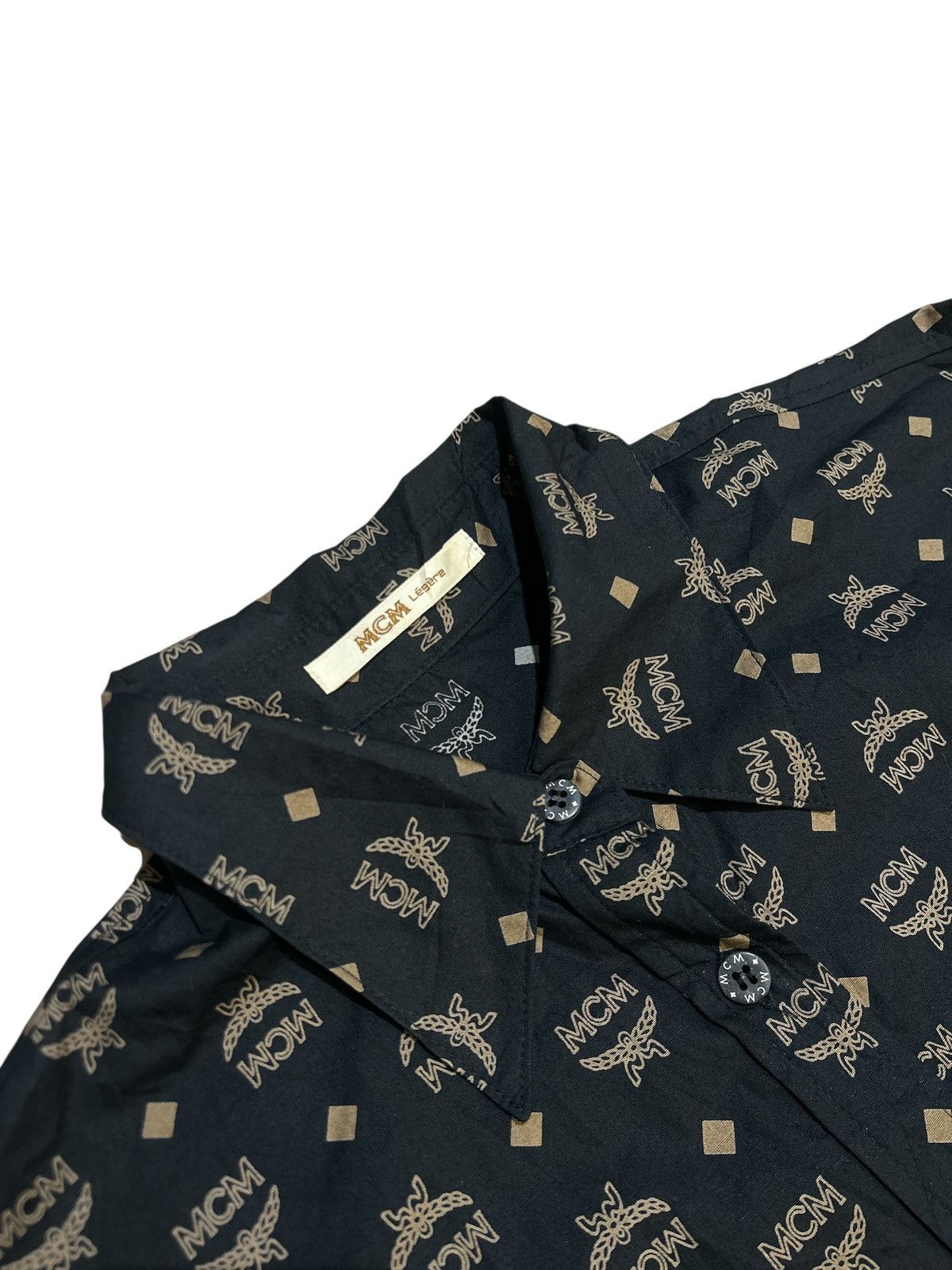 MCM Vintage MCM Monogram Shirt Size S / US 4 / IT 40 - 2 Thumbnail