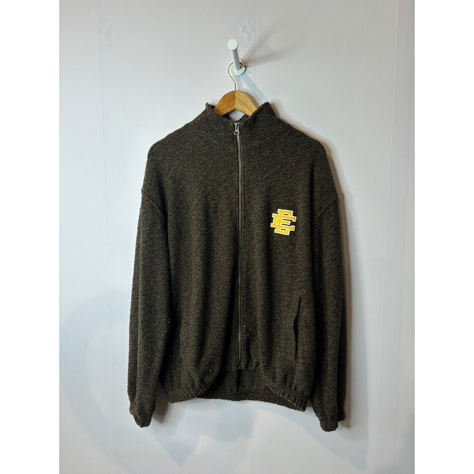 Eric Emanuel EE Boucle Zip Up Brown Yellow Used Medium Size US M / EU 48-50 / 2 - 2 Thumbnail