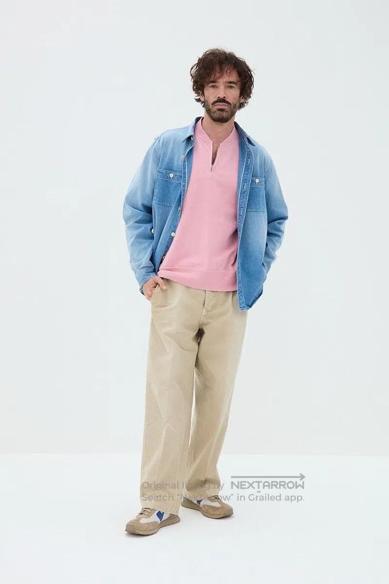 Visvim VISVIM 26SS MONDO HENLEY ZIP S/S. Size US L / EU 52-54 / 3 - 6 Thumbnail
