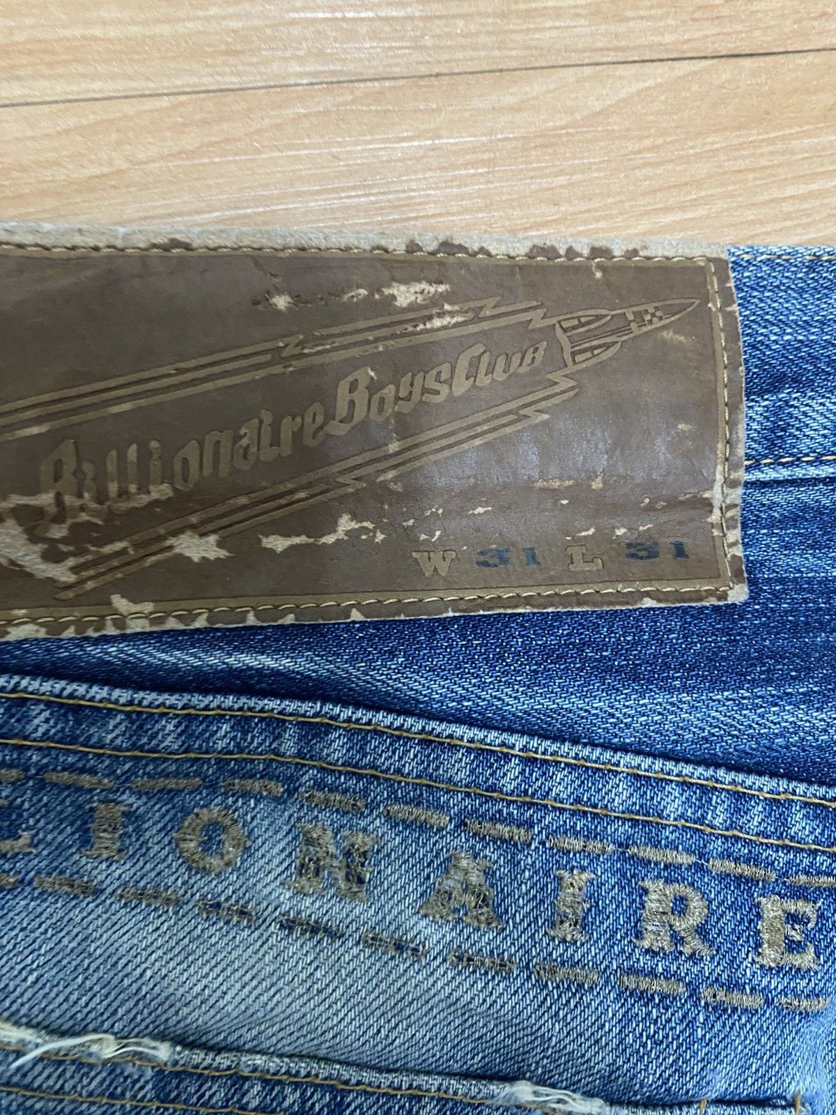 Billionaire Boys Club × Japanese Brand Vintage billionaire boys club bbc selvedge distressed denim Size US 32 / EU 48 - 12 Thumbnail