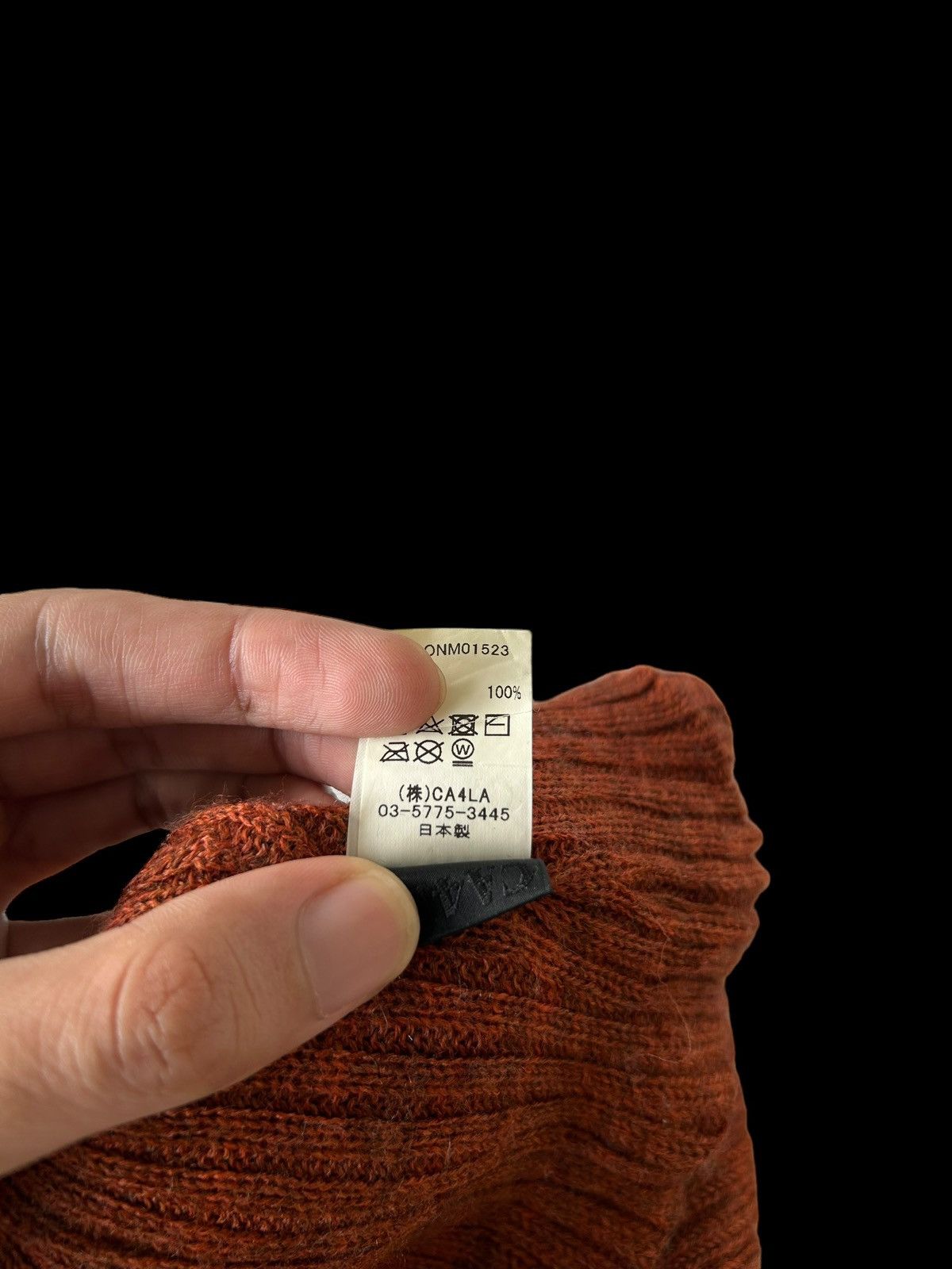 CA4LA × Japanese Brand × Kapital CA4LA ORANGE BEANIE HATS MADE JAPAN🎌 Size ONE SIZE - 5 Thumbnail