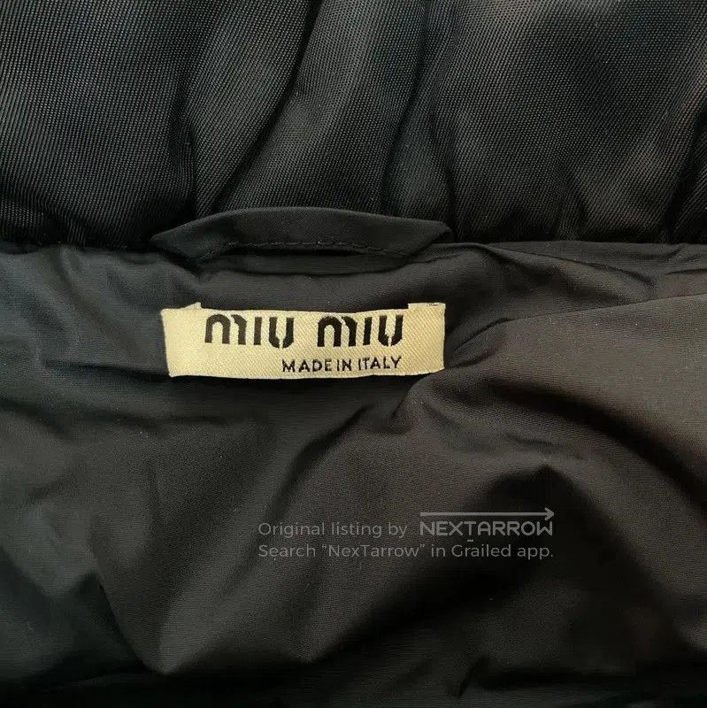 Miu Miu Miu Miu Black Polyester Women's Down Jacket . Size L / US 10 / IT 46 - 6 Thumbnail
