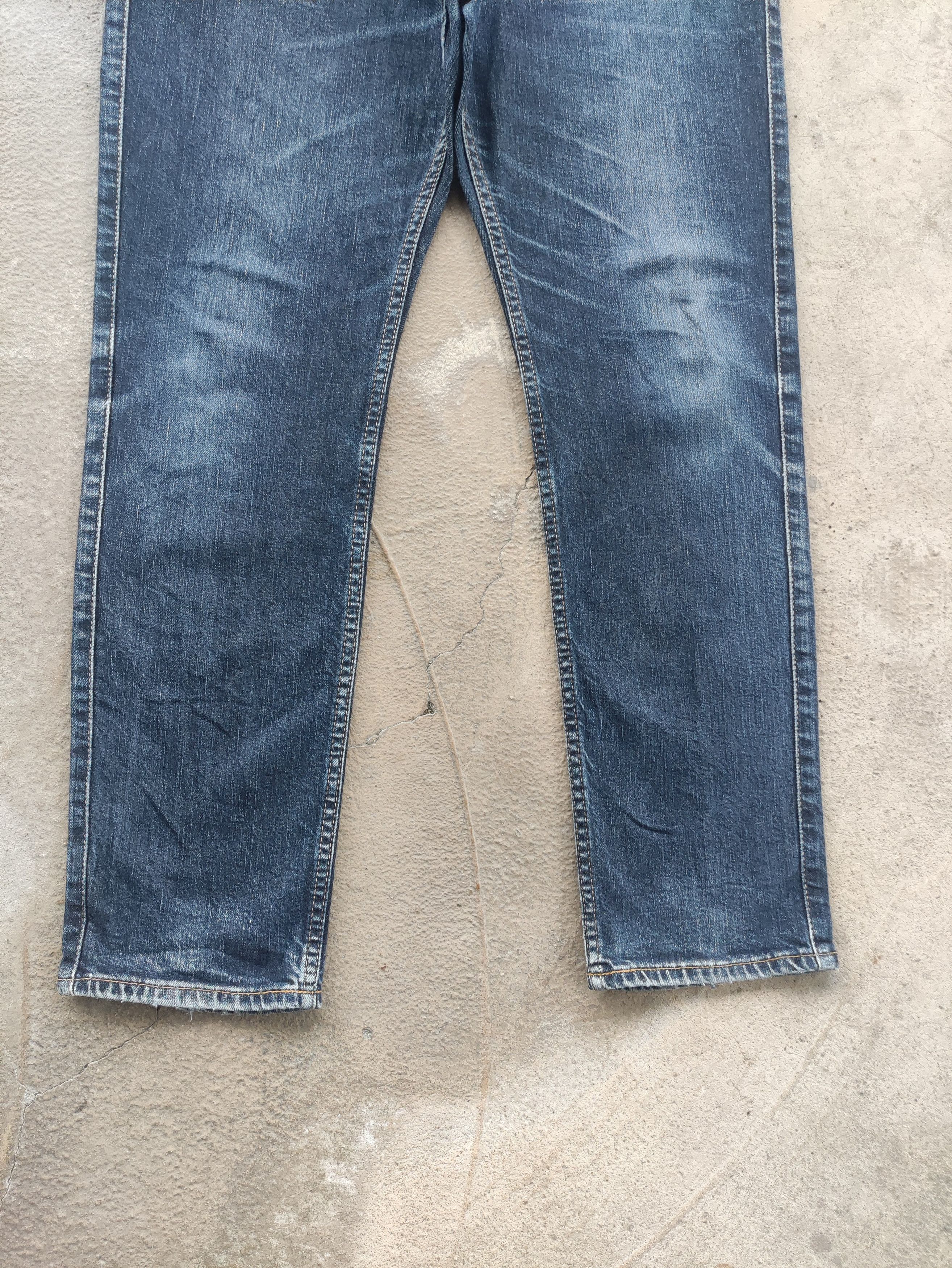 Beams Plus Vintage Beam Japan Jean Distressed Faded Denim Size US 33 - 4 Thumbnail