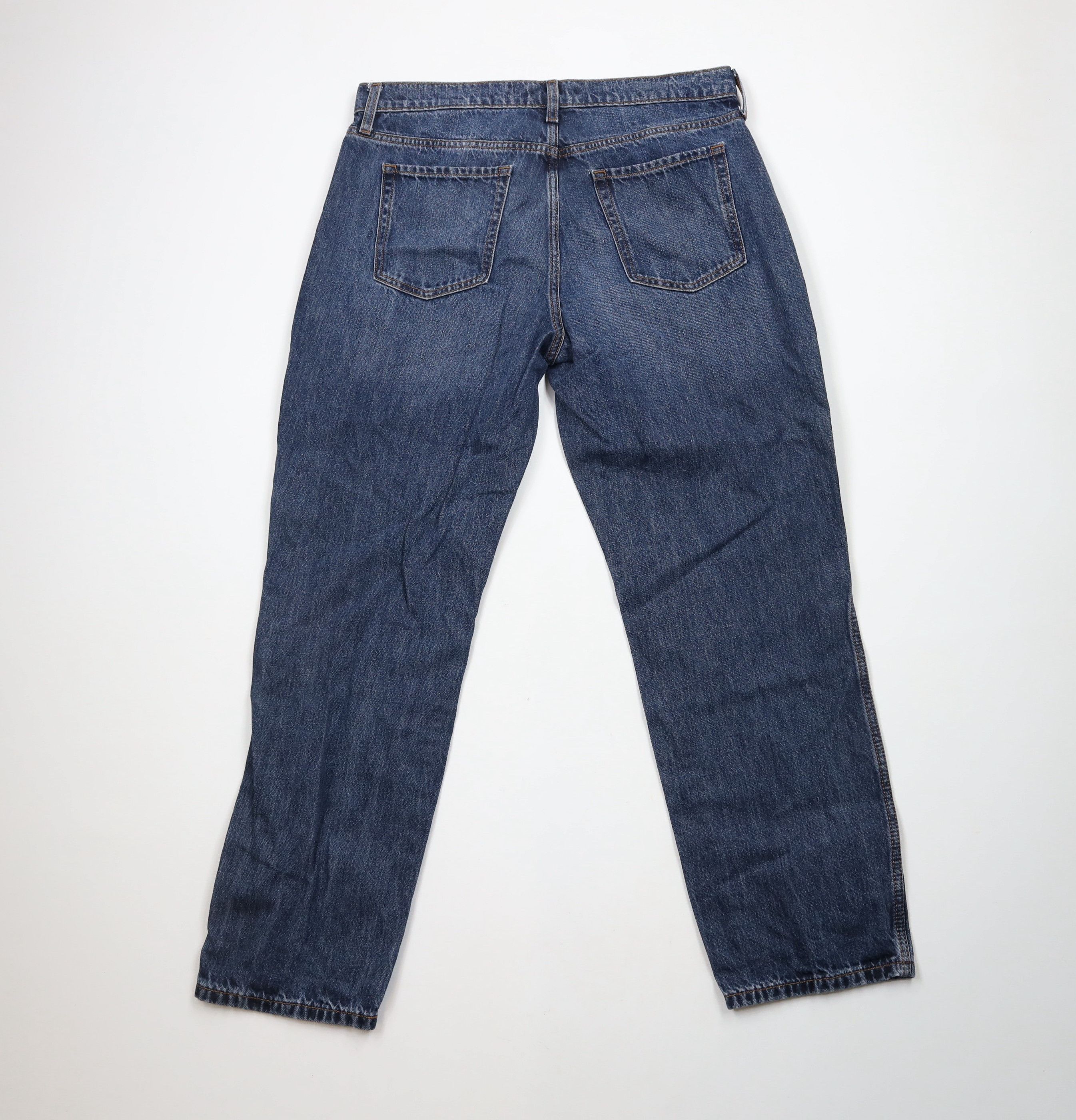 Banana Republic × Vintage Banana Republic High Rise Straight Fit Denim Jeans Blue Size 31" - 10 Thumbnail