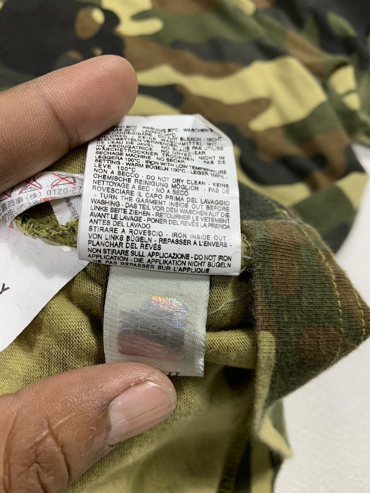 HYDROGEN Hydrogen Army tee Size US M / EU 48-50 / 2 - 8 Thumbnail