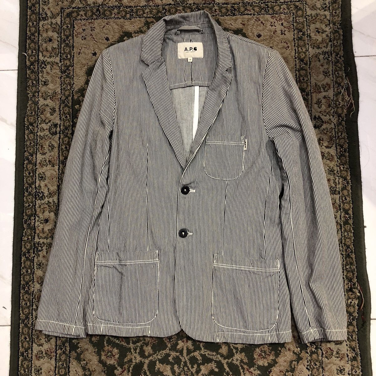 A.P.C. APC x CARHARTT CAPTAIN JACKET Size US XS / EU 42 / 0 - 1 Thumbnail