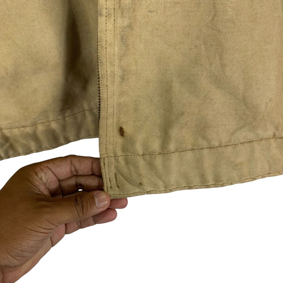 Carhartt VINTAGE CARHARTT DETROIT WORKER DENIM BOMBER JACKET Size US M / EU 48-50 / 2 - 9 Thumbnail