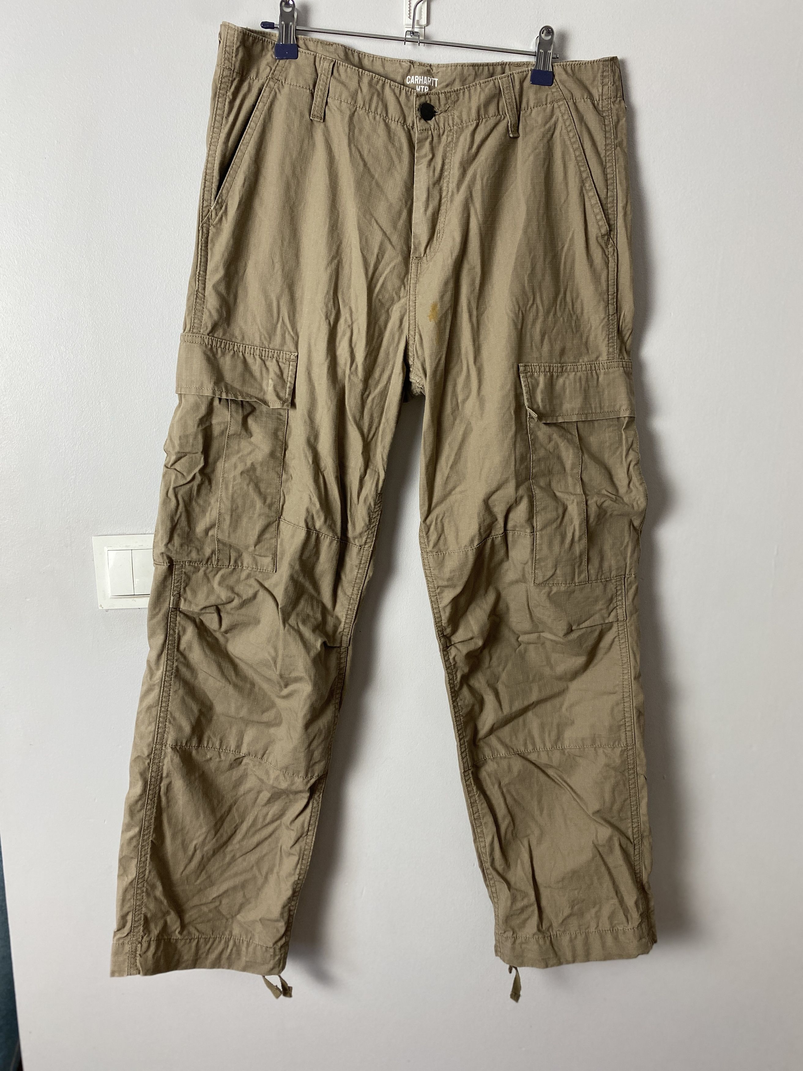 Carhartt Carhartt Regular Cargo Pant skate rap hip hop Size US 32 / EU 48 - 1 Thumbnail