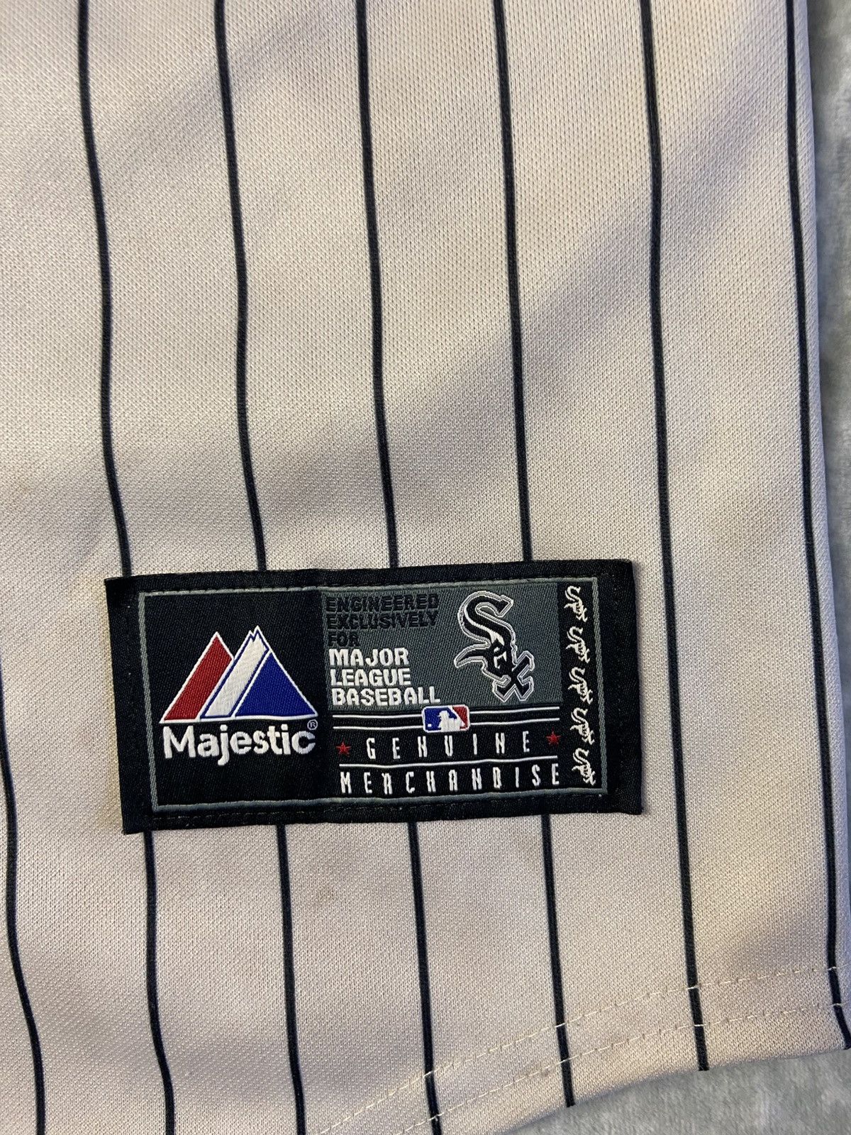 Majestic Majestic Chicago Sox MLB Pinstripe Baseball Jersey Size US S / EU 44-46 / 1 - 6 Thumbnail