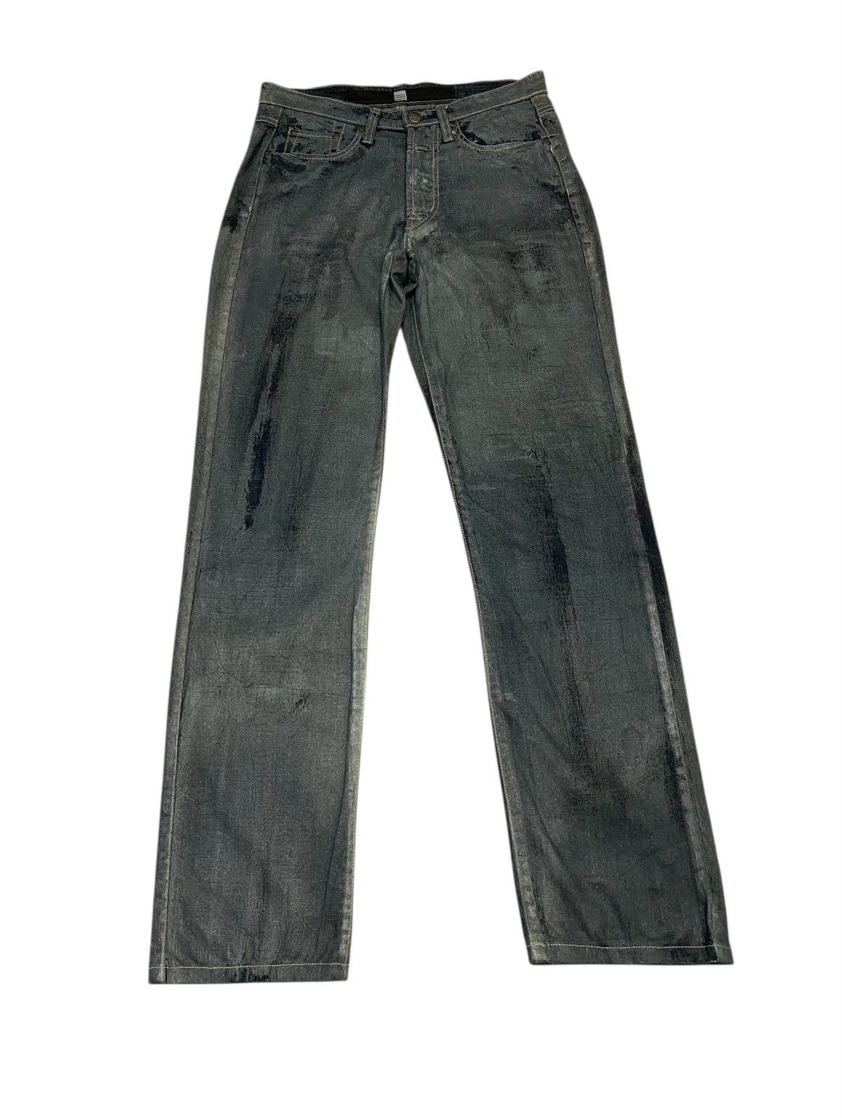 Marithe + Francois Girbaud Japanese brand X Marithe francois girbaud waxed jeans Size US 30 / EU 46 - 1 Thumbnail