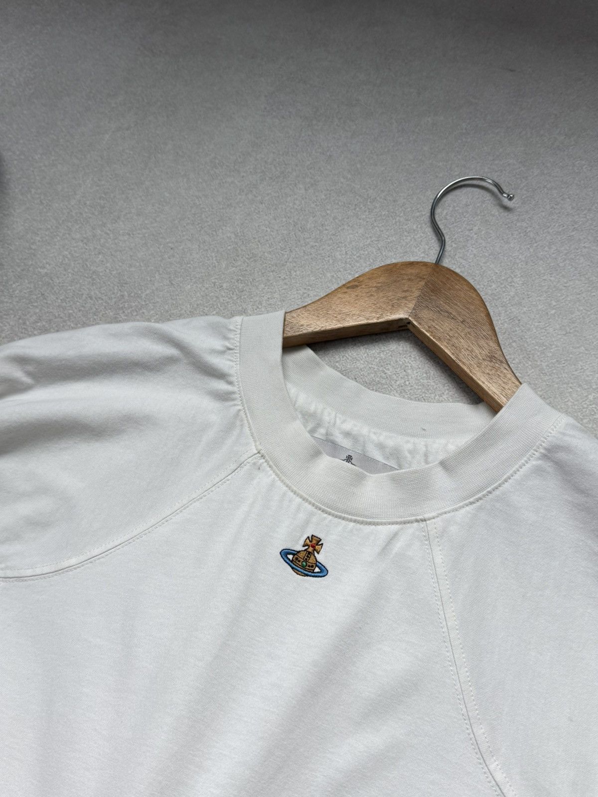 Vivienne Westwood Vivienne Westwood Cropped Top T-Shirt Woomen’s Rare White Size XS / US 0-2 / IT 36-38 - 4 Thumbnail
