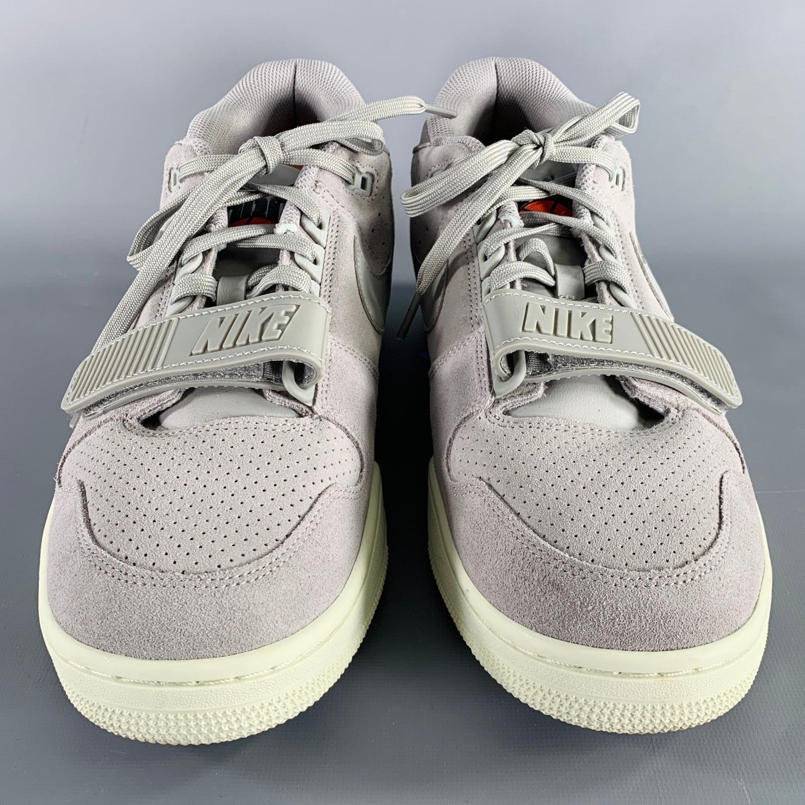 Nike NIKE Size 12 Alpha Force 88 Grey Suede Rubber Sole Sneakers Size US 12 / EU 45 - 4 Thumbnail