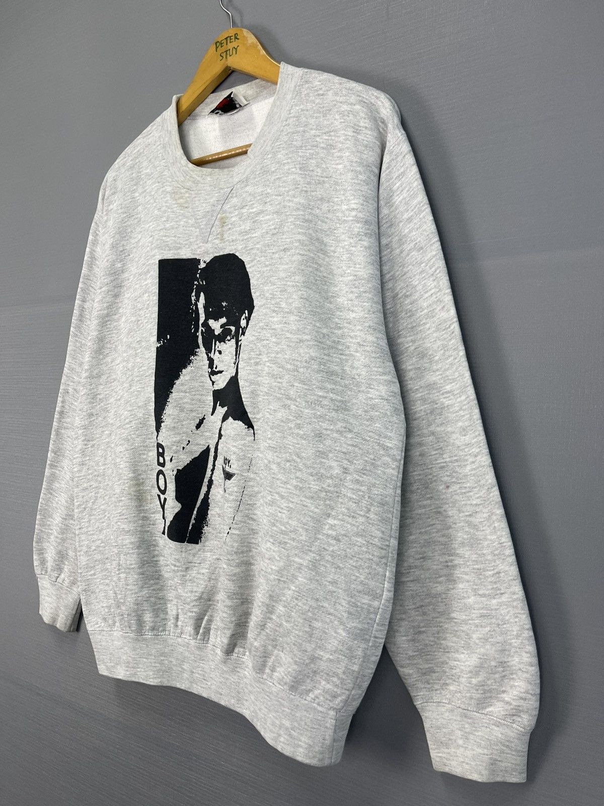 Vintage Vintage 90s Boy London Sweatshirt Size US L / EU 52-54 / 3 - 3 Thumbnail