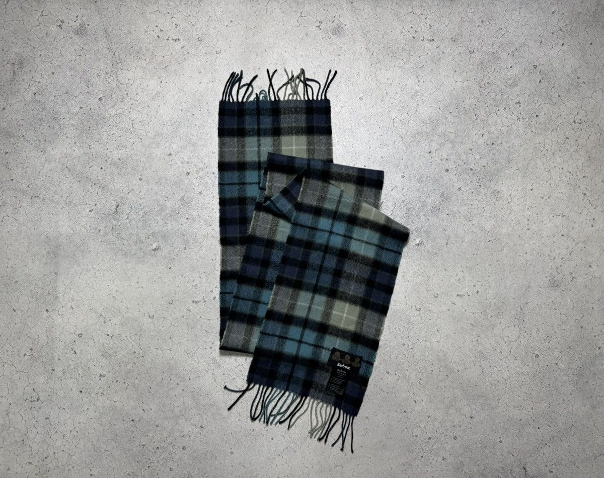 Barbour Barbour Wool Casual Scarf Vintage Size ONE SIZE - 1 Thumbnail